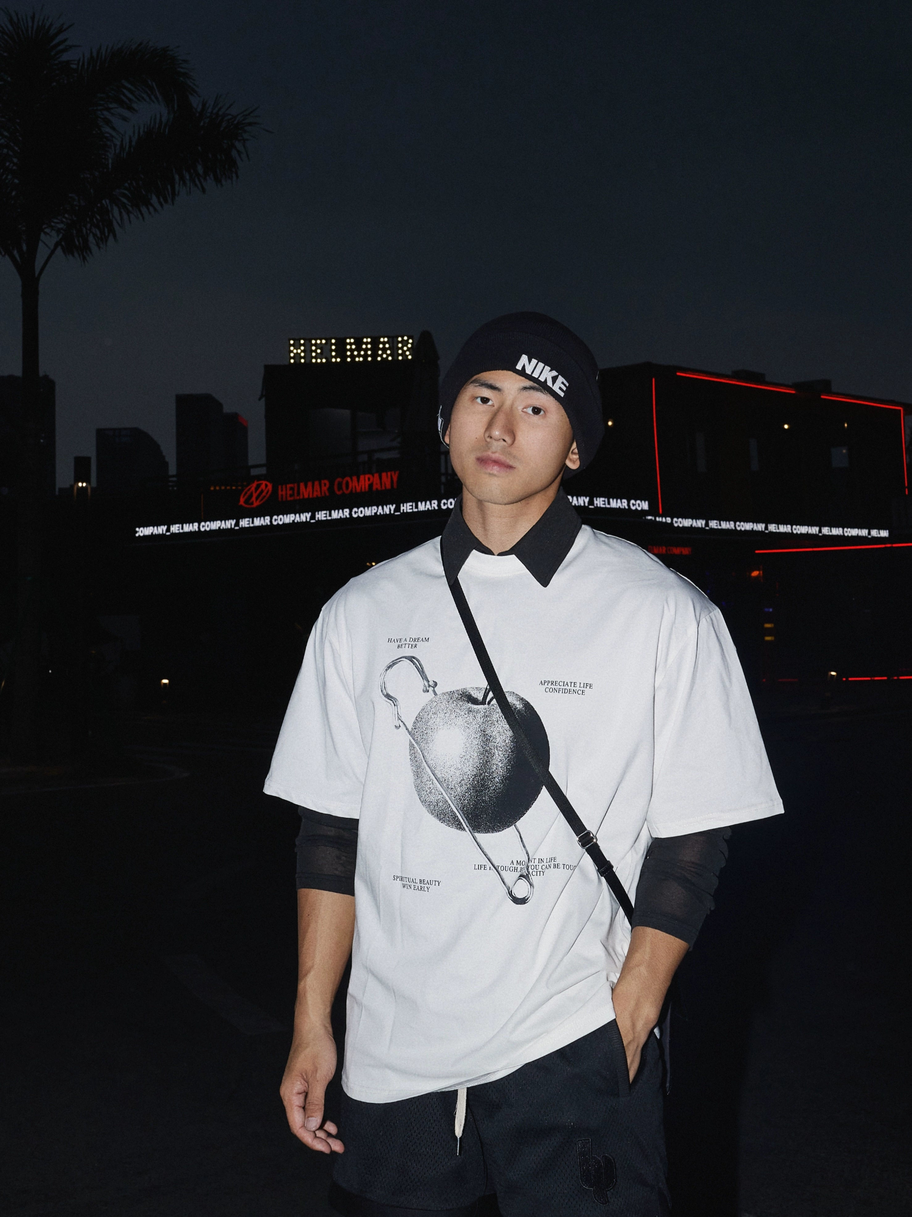 Graphic Safety Pin T-Shirt