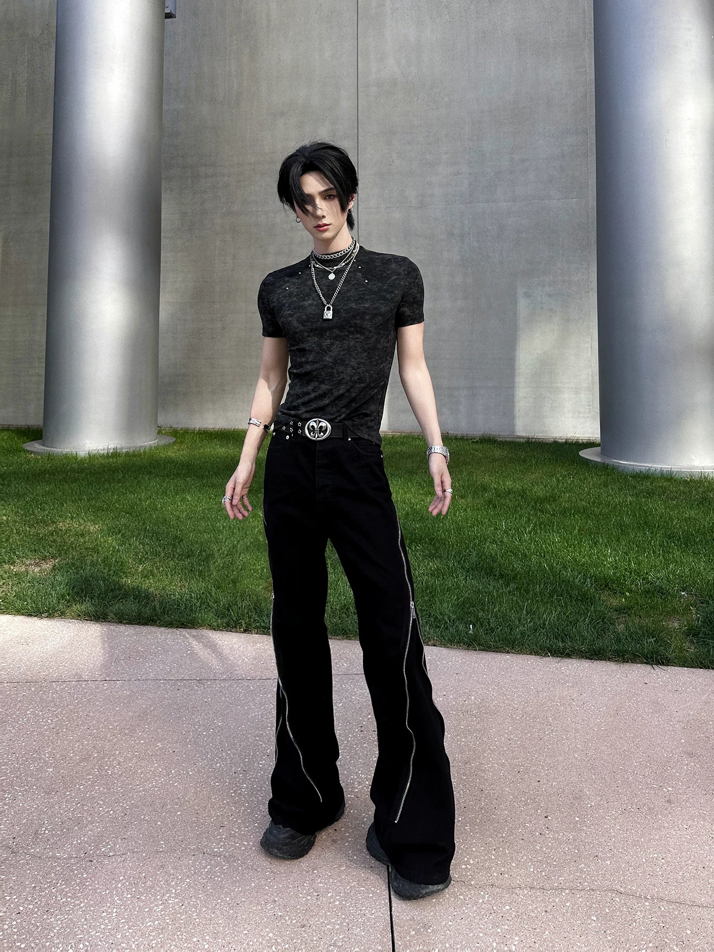 Shadow Fade Alloy-Ring Tee