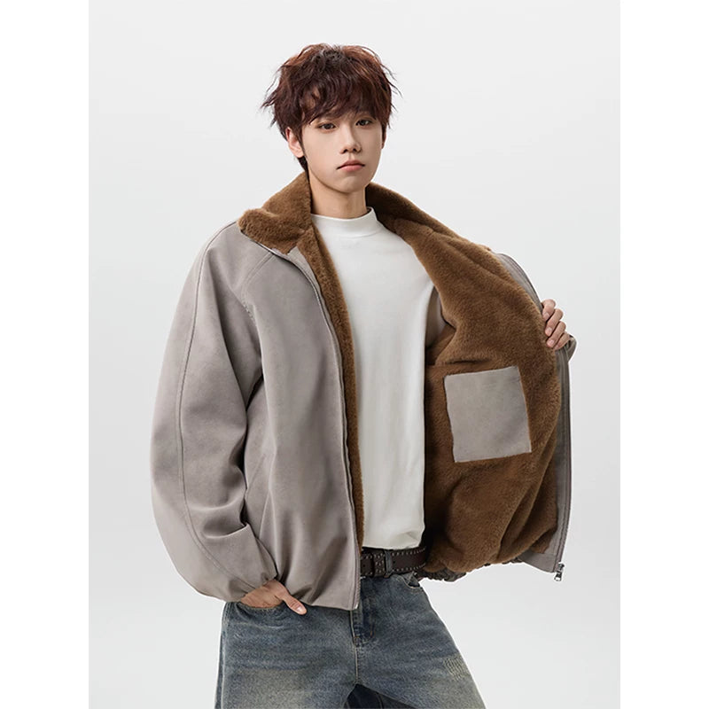 Aviator Sherpa-Lined Jacket