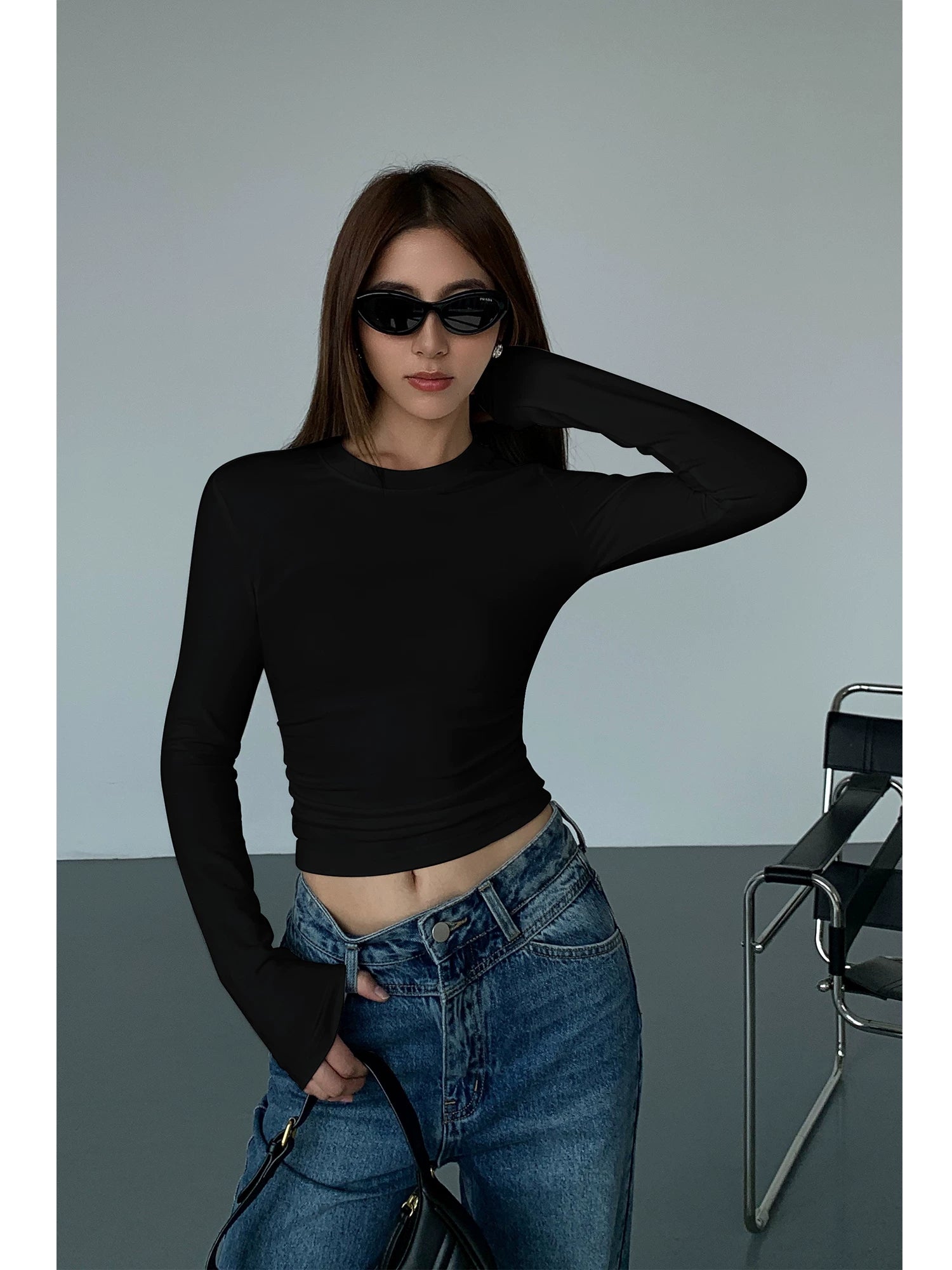 Contour Cloud Second-Skin Long Sleeve Tee