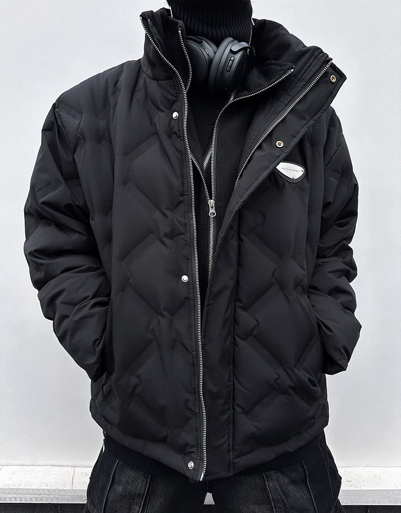 Arctic Prism Quilted Puffer Jacket
