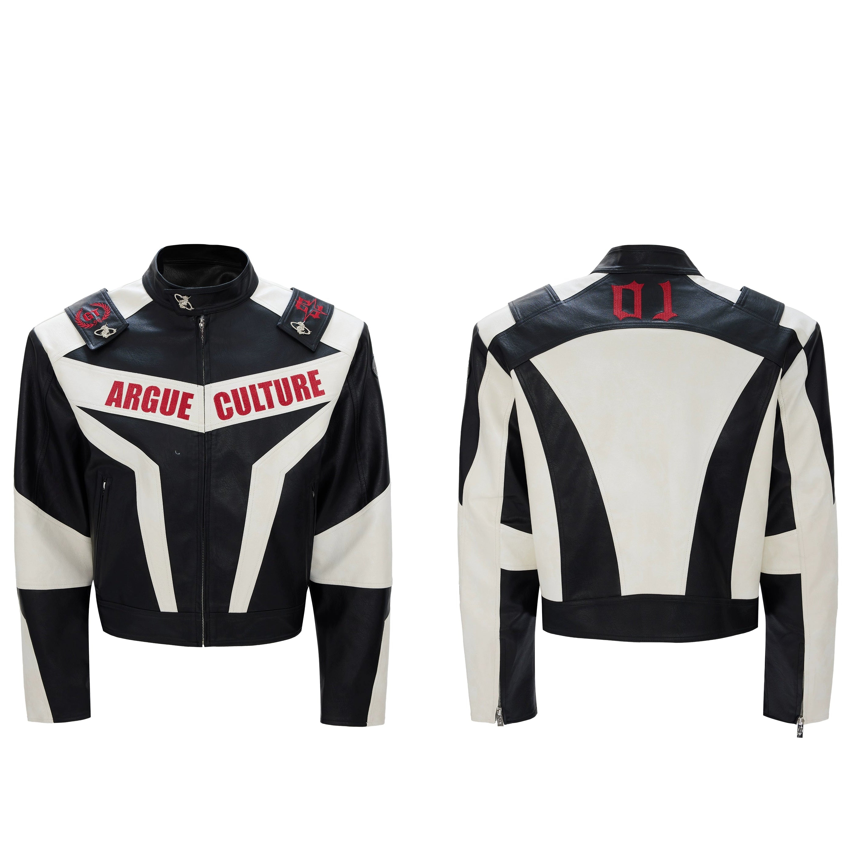 Velocity Stripe Moto Jacket