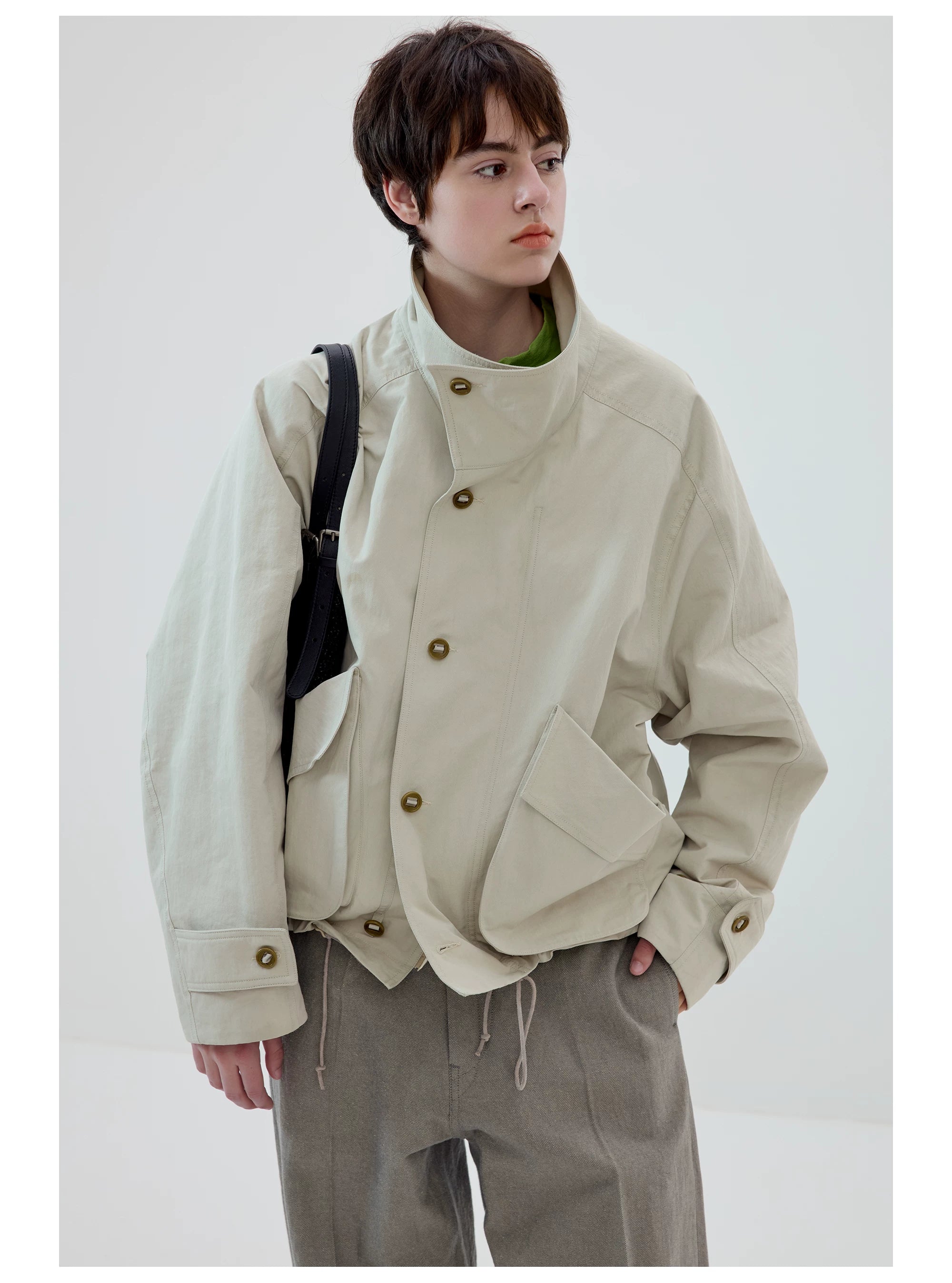 Driftshade Cropped Utility Jacket
