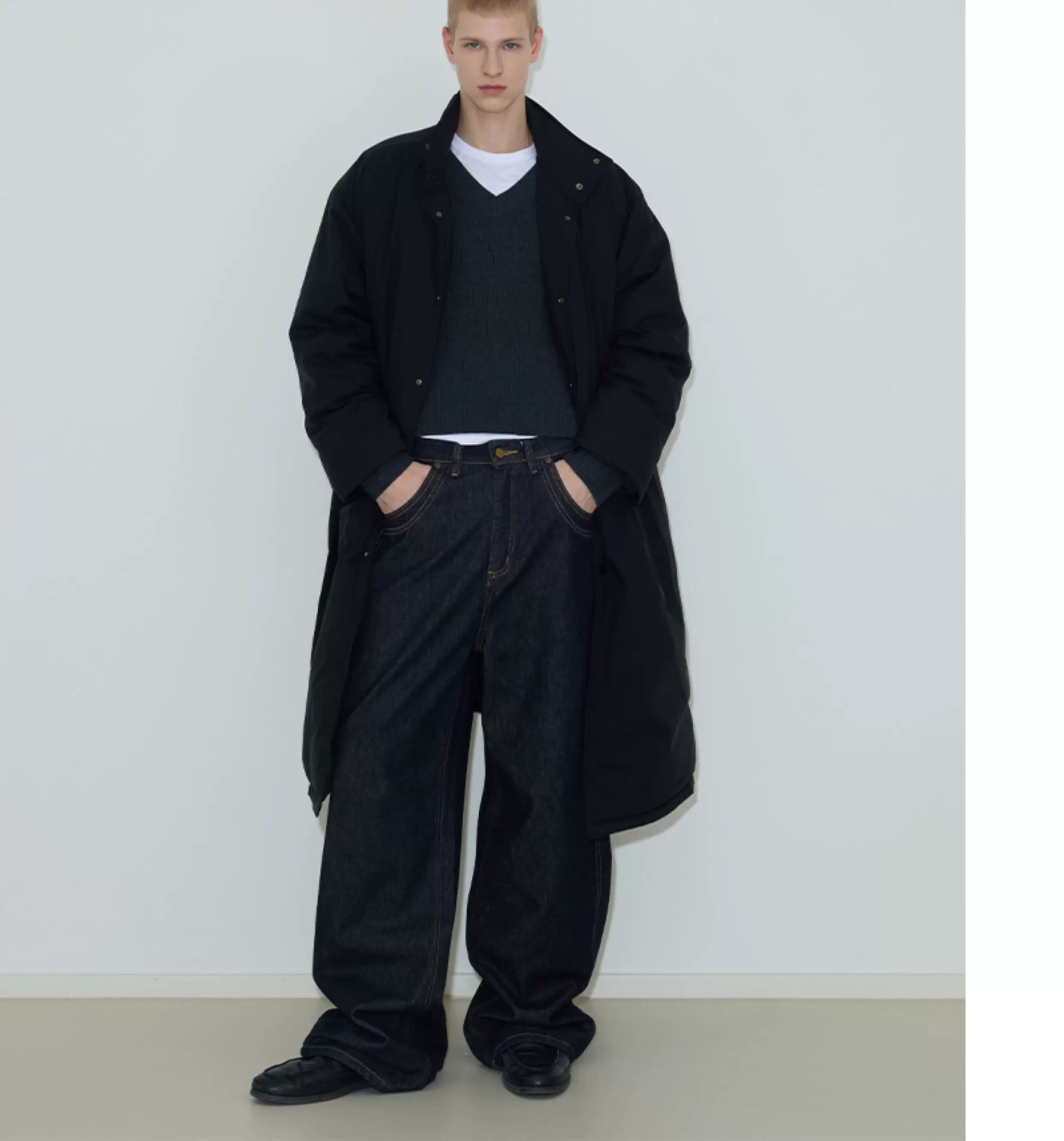 Midnight Column Insulated Overcoat