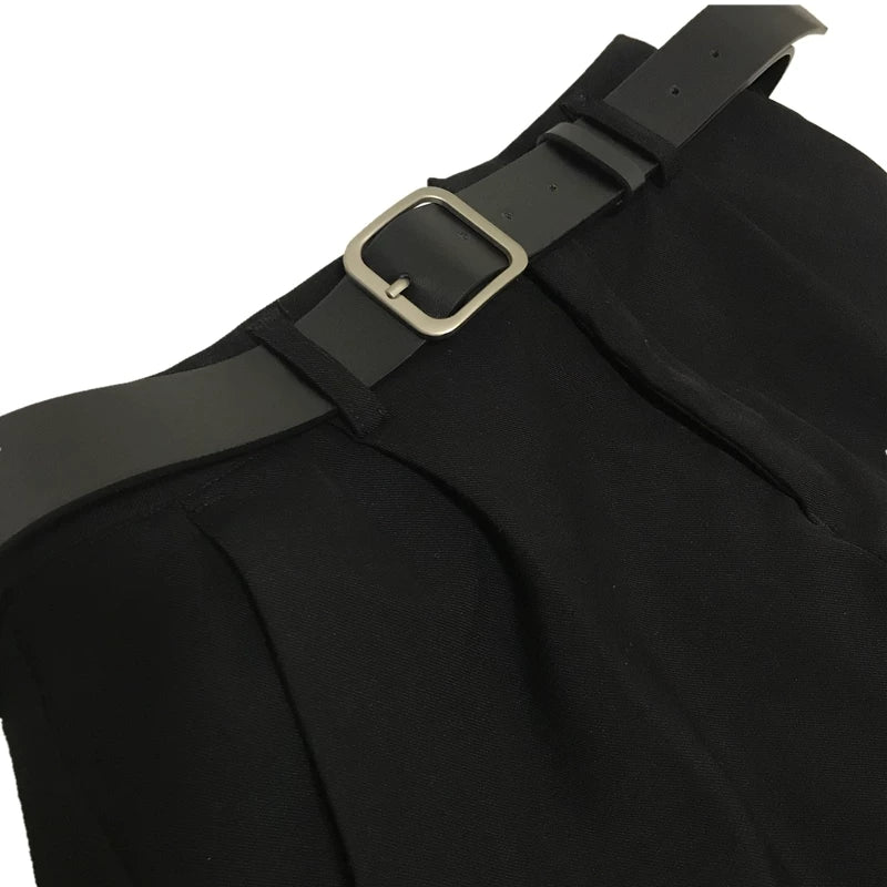 Slate Frame Classic Faux Leather Belt