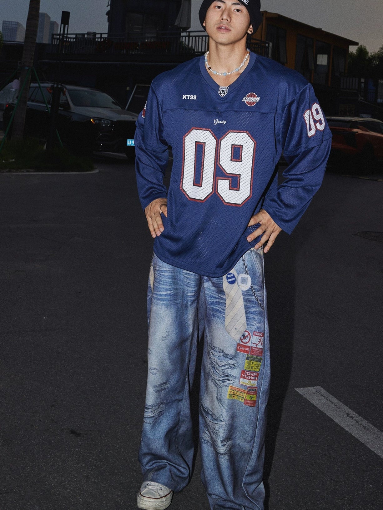 Mesh Varsity 09 Long Sleeve Jersey