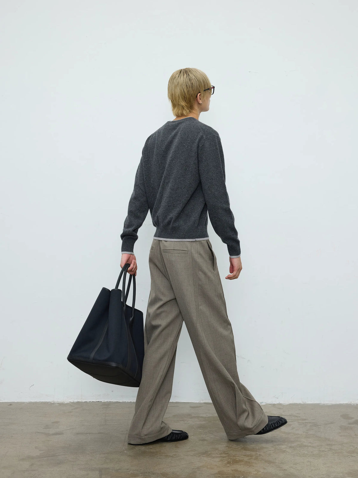 Rowan Henley Wool Knit Sweater