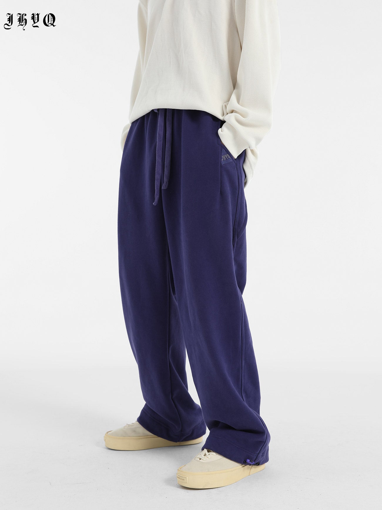 Heavyweight Logo Embroidered Sweatpants - chiclara