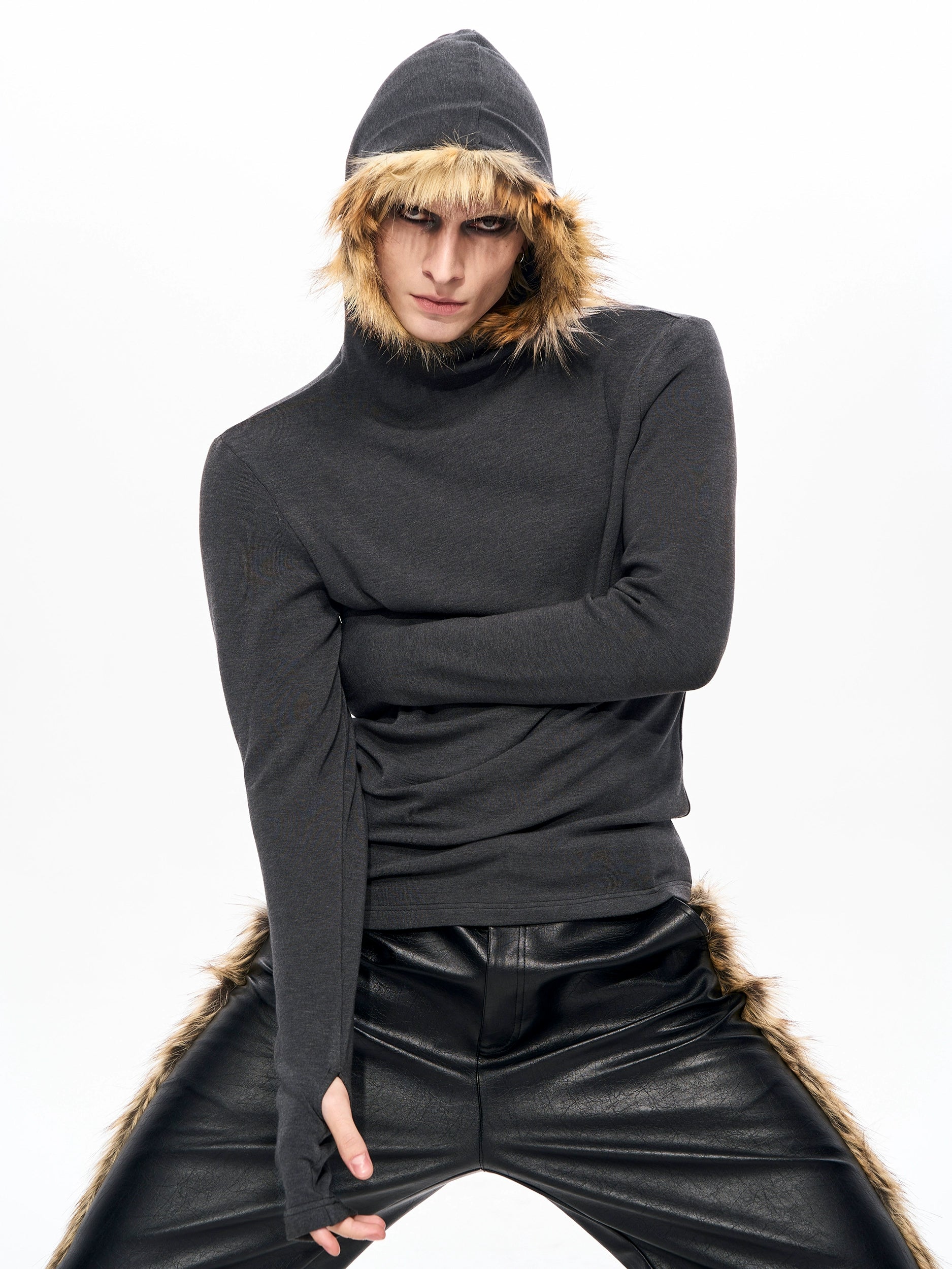 Frostline Luxe Faux Fur Hoodie