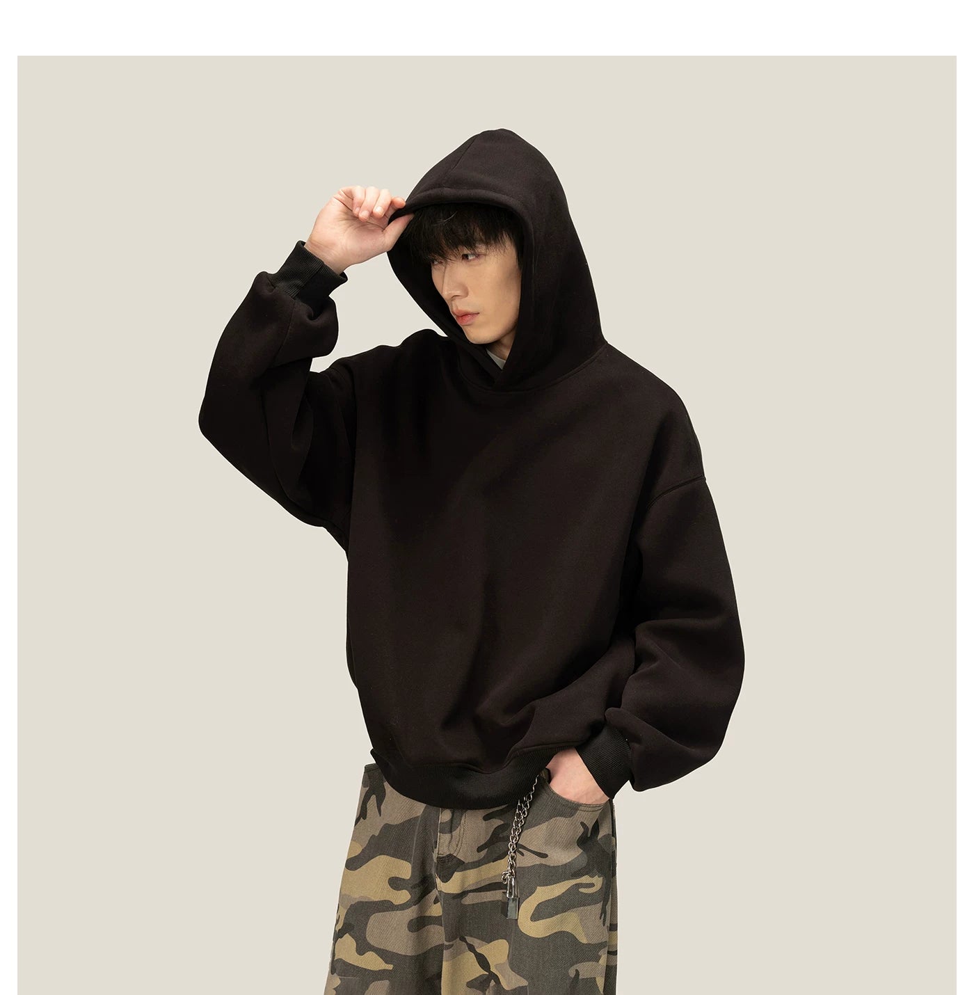 Cindercloud Relaxed Fleece Hoodie