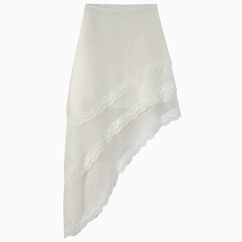 Sheer Lace Embroidered Shirt Dress