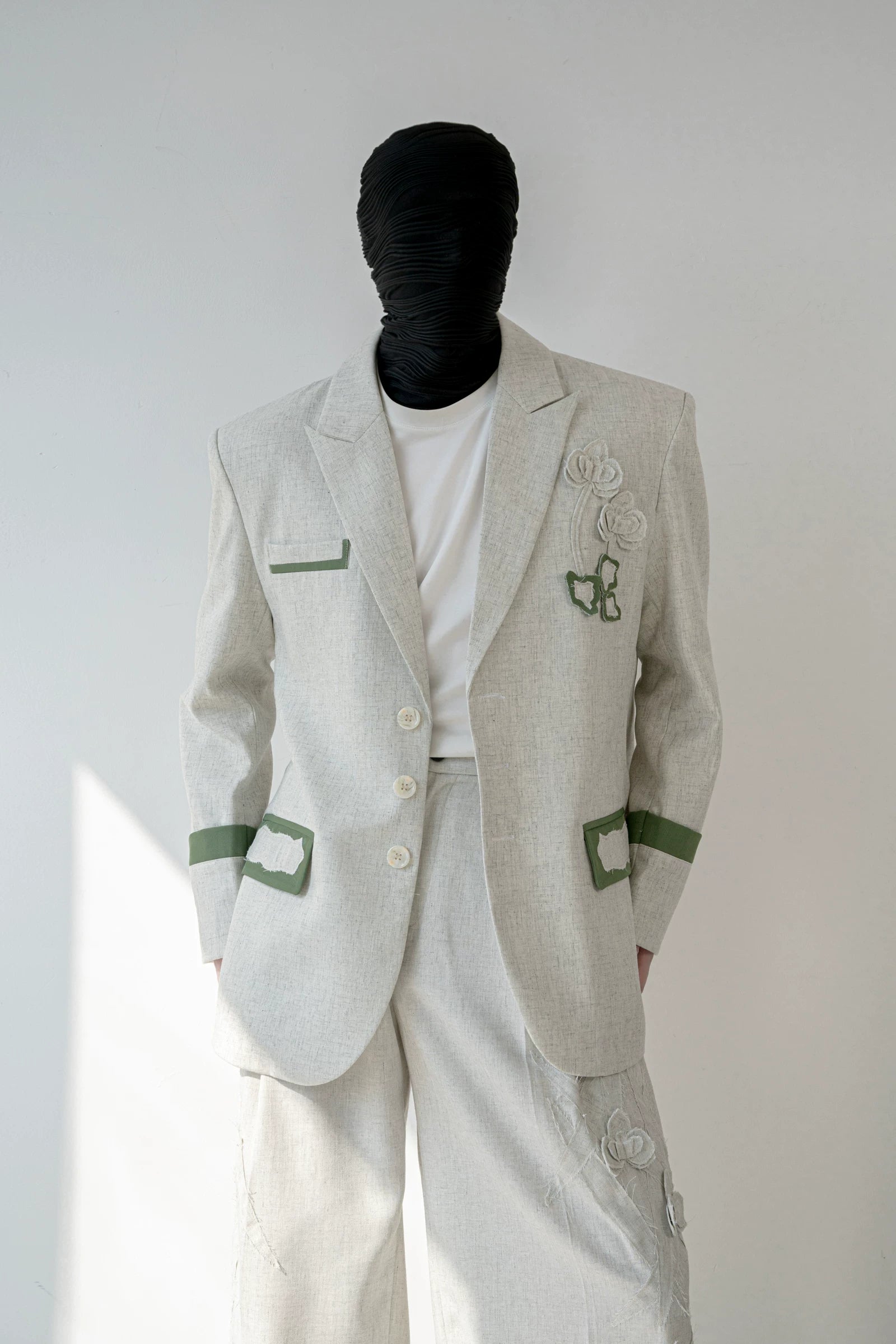 Willow Crest Botanical Trim Blazer