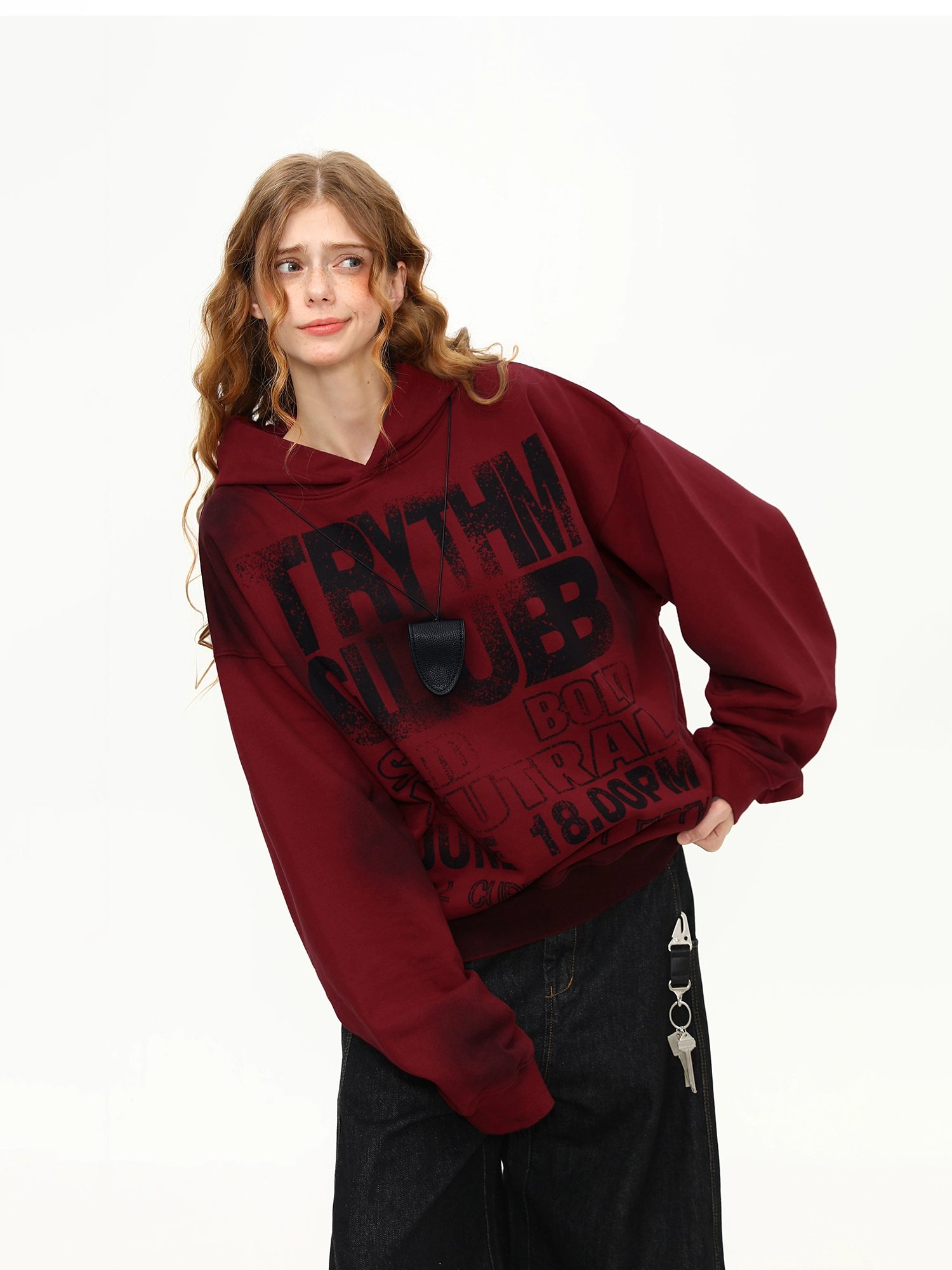 Crimson Rhythm Club Hoodie