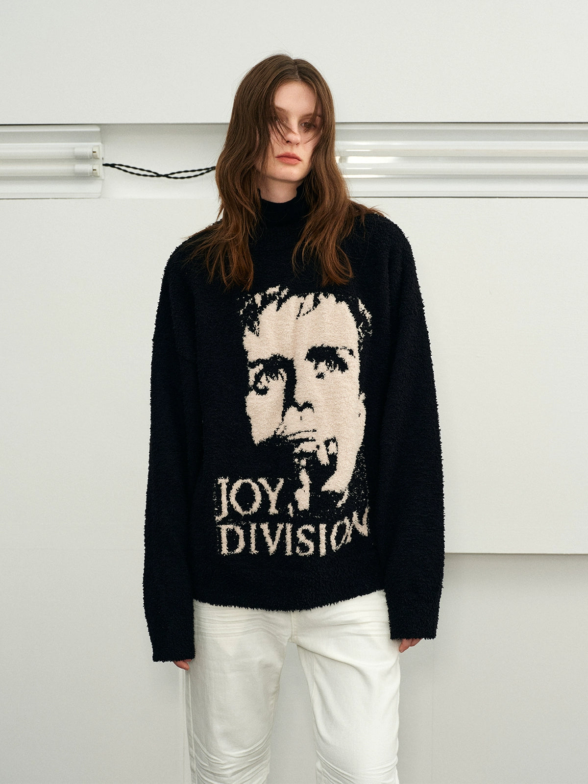 Joy Division Graphic Knit Sweater