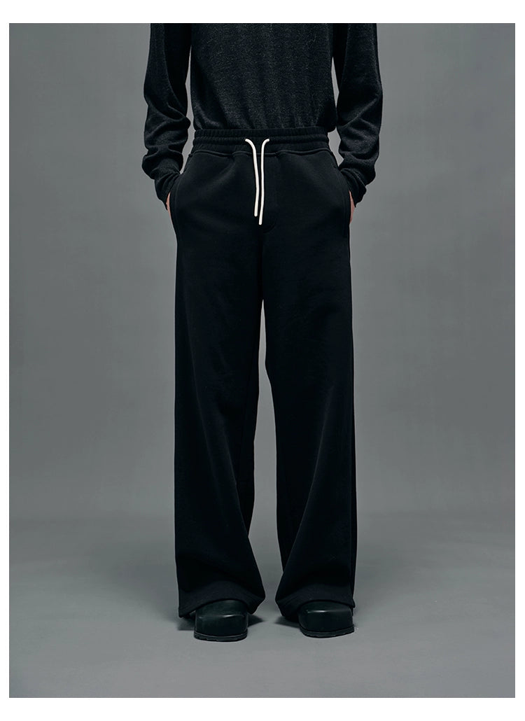 Panel Structural Sweatshirt & Athletic Pants Set