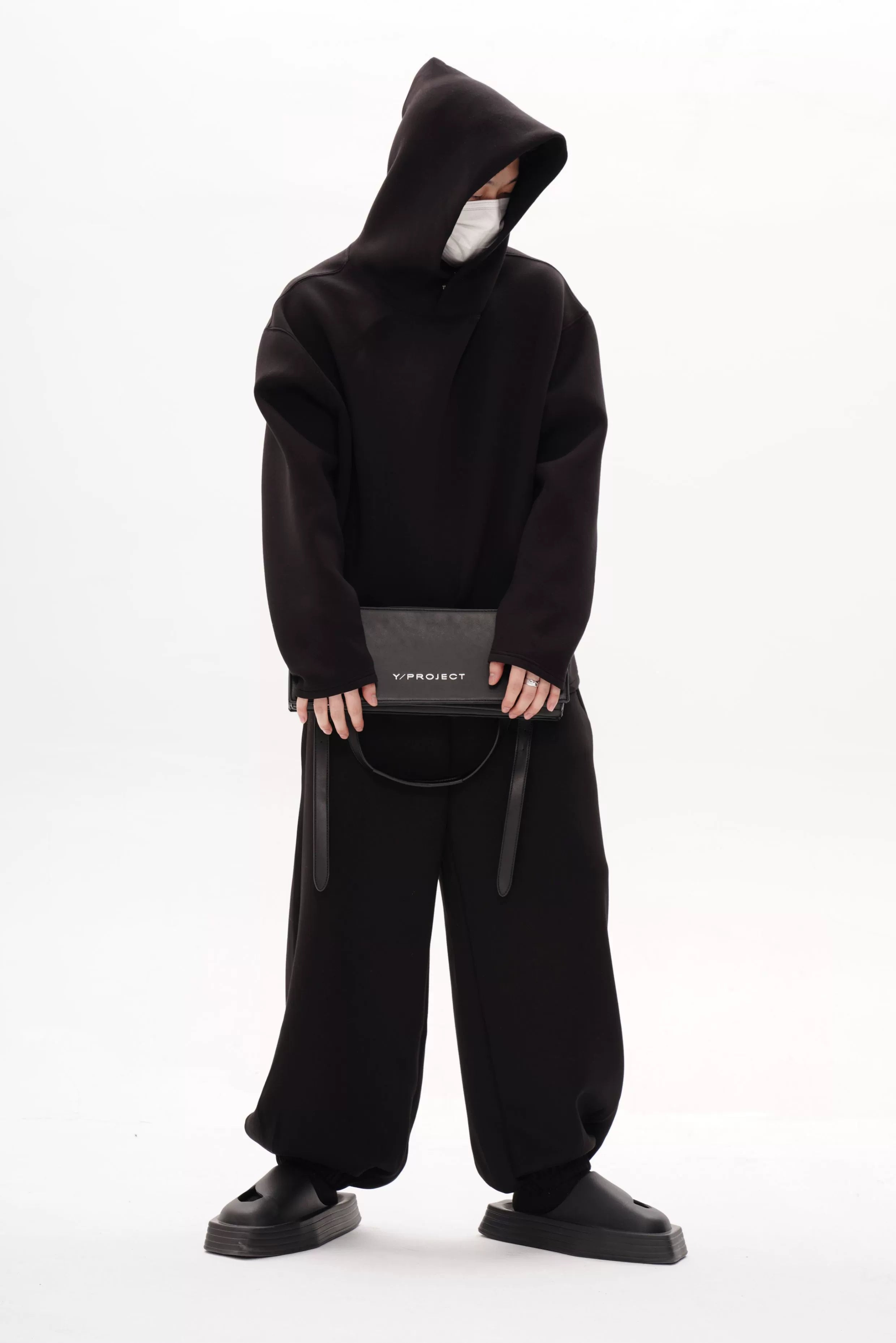 Oversized Fleece Hooded Sweatshirt