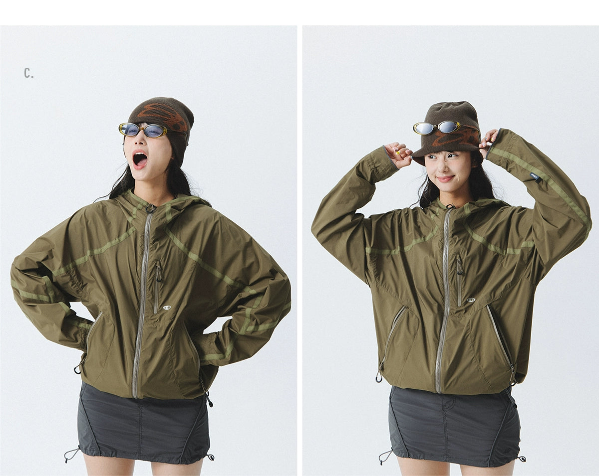 Waterproof Tech Hoodie Jacket