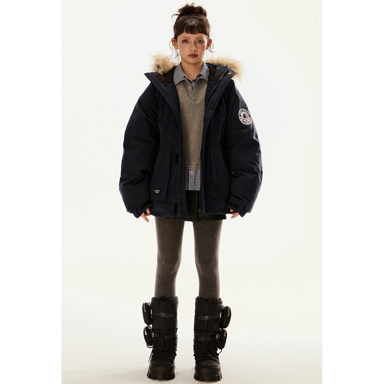 Arctic Fur Trim Down Parka