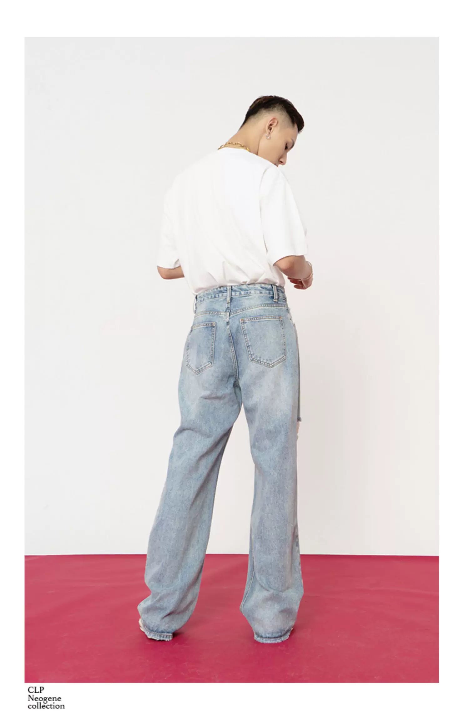 Shredded Anthem Slouchy Knee-Slash Jeans