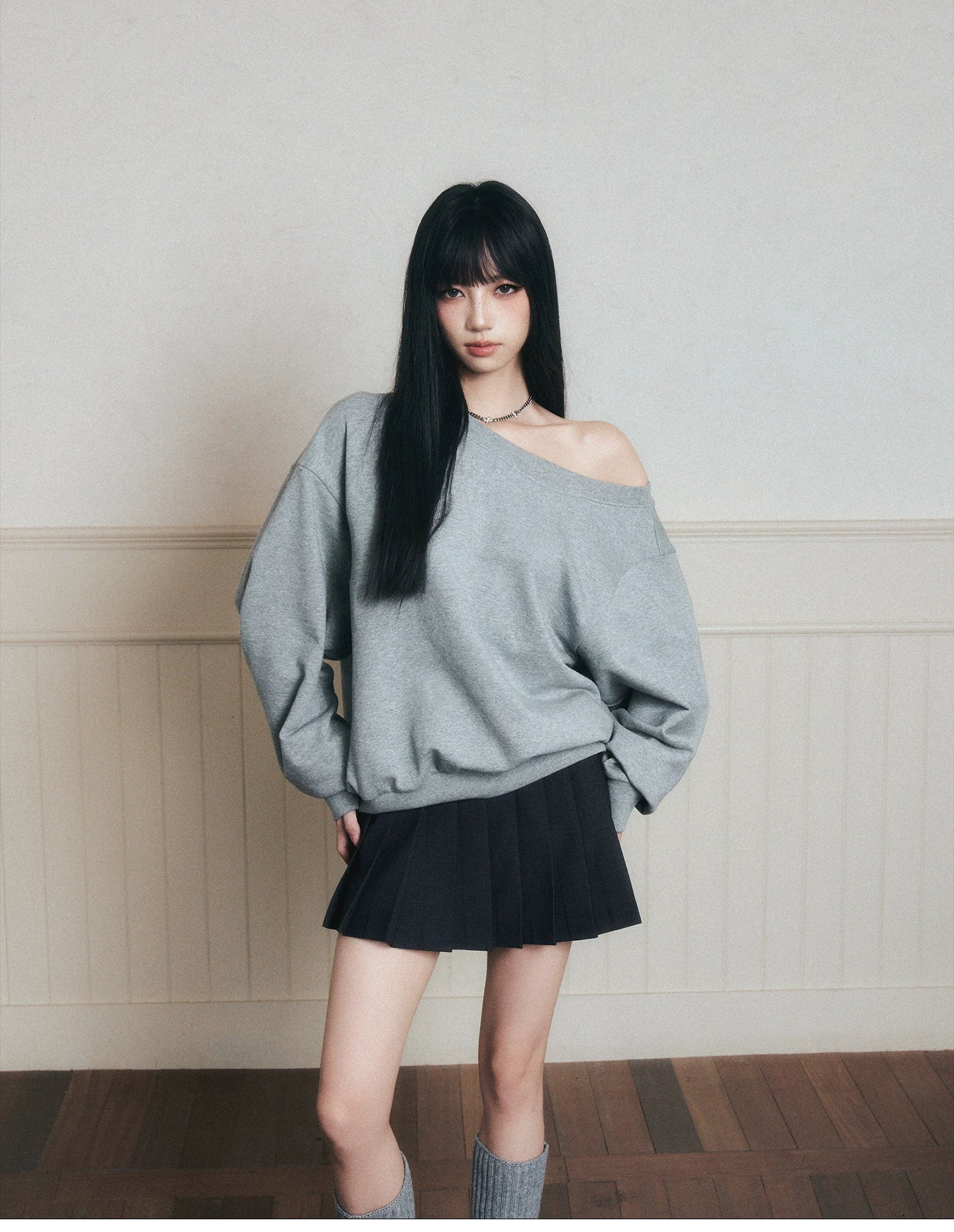 Campus Cloud Oversized Sweatshirt