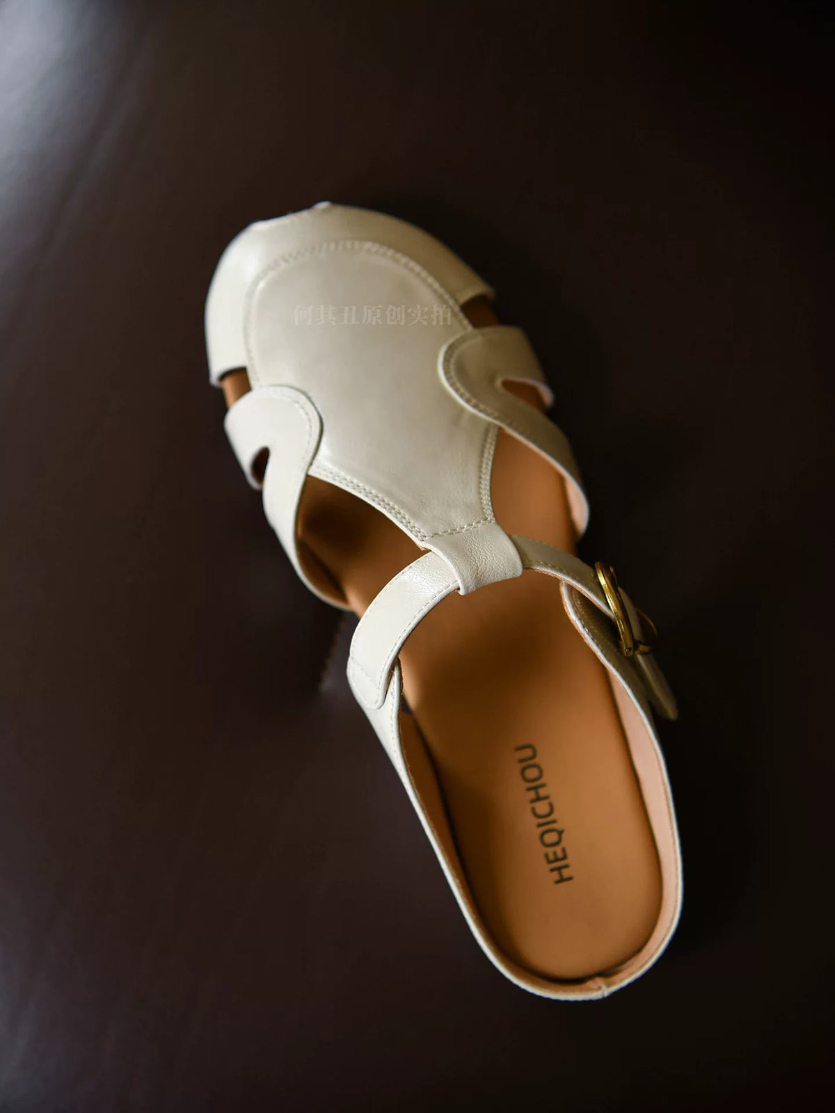 Elowen Cutout T-Strap Flats