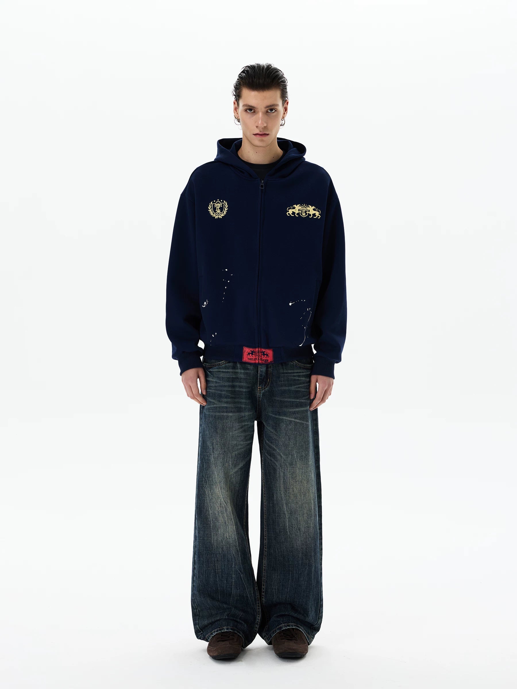 Regal Crest Unicorn Zip Hoodie