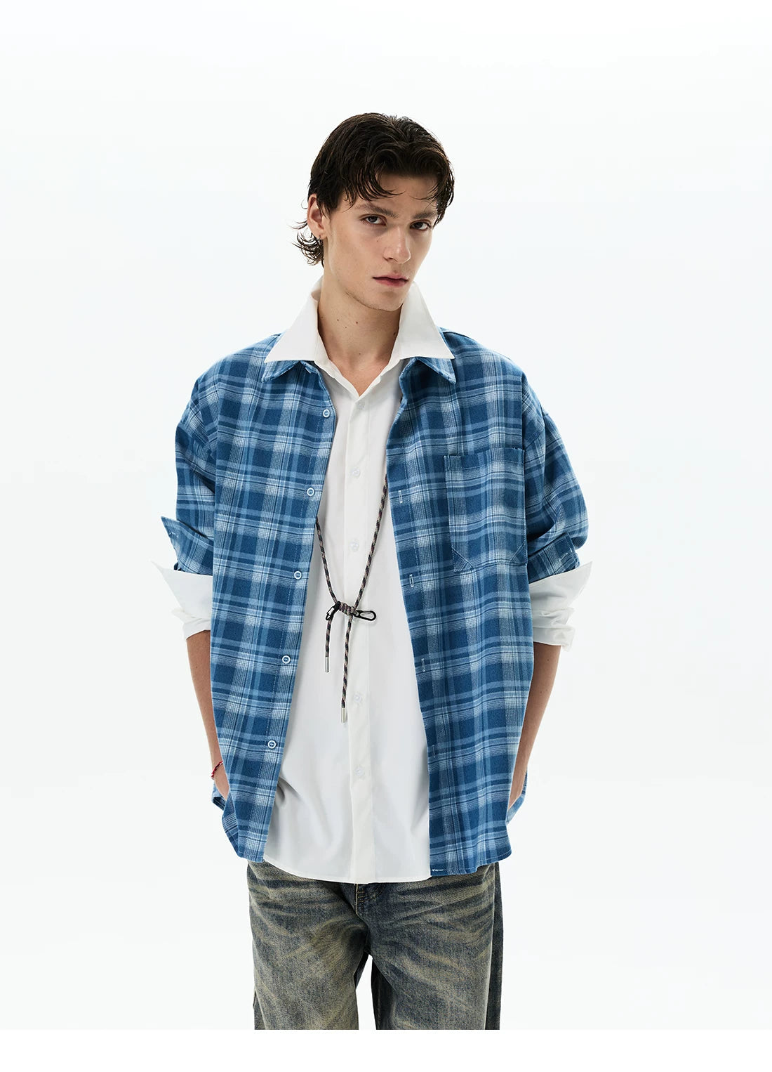 Shadowline Plaid Overshirt