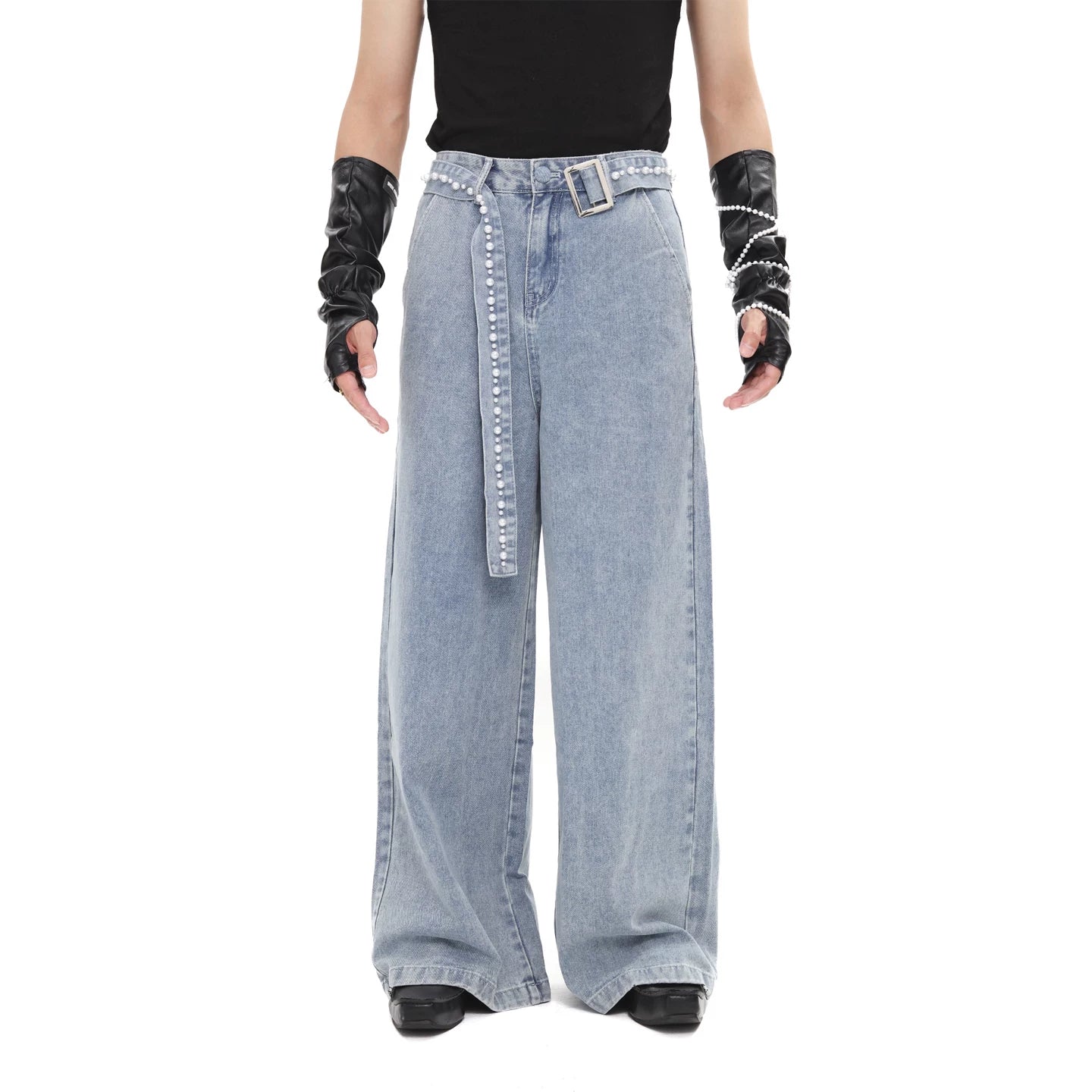 Aurora Studded Denim Armour Shirt