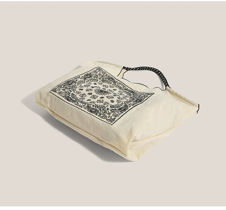 Bandana Bloom Market Tote