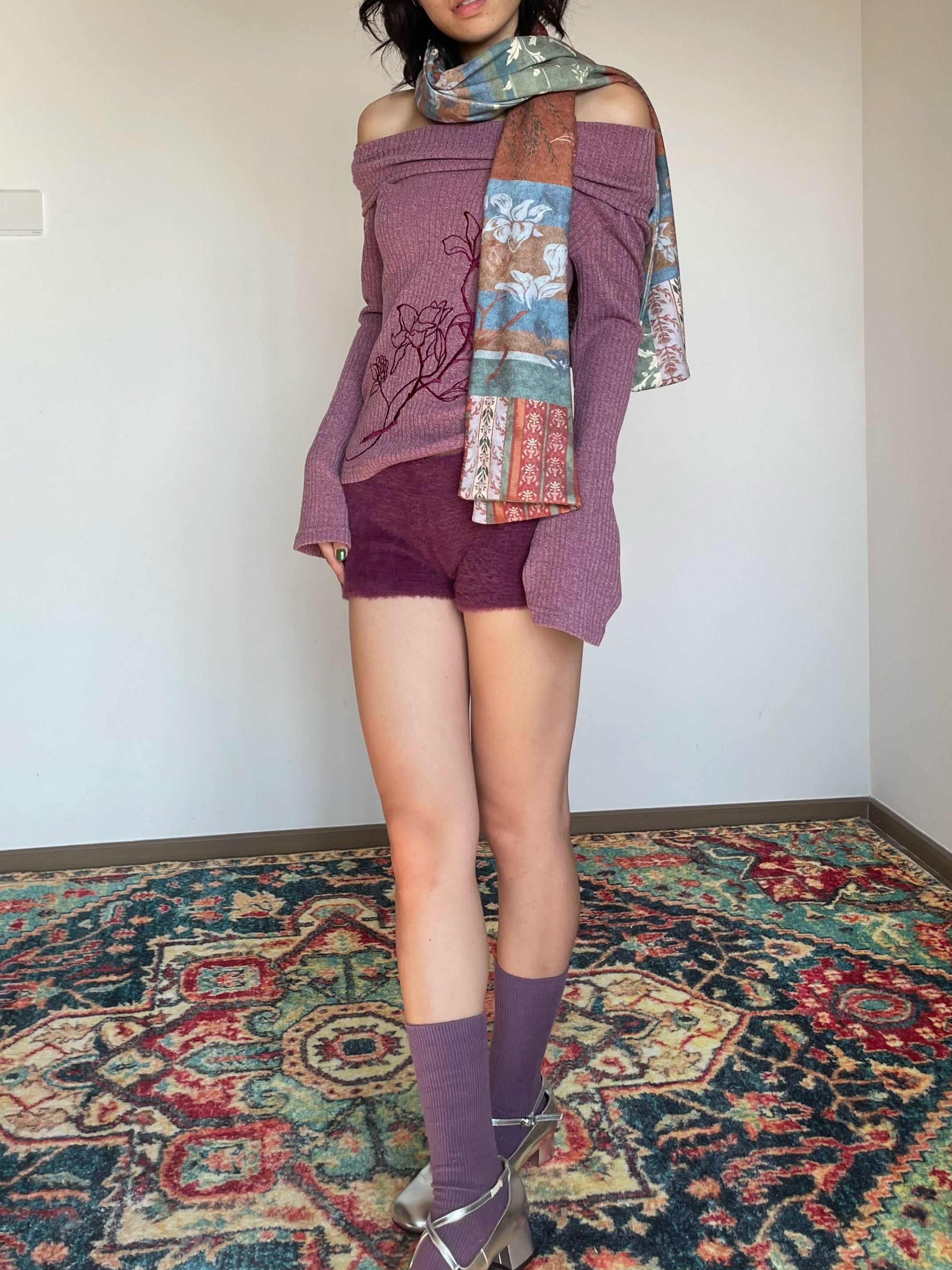 Lotus Cowl Sweater