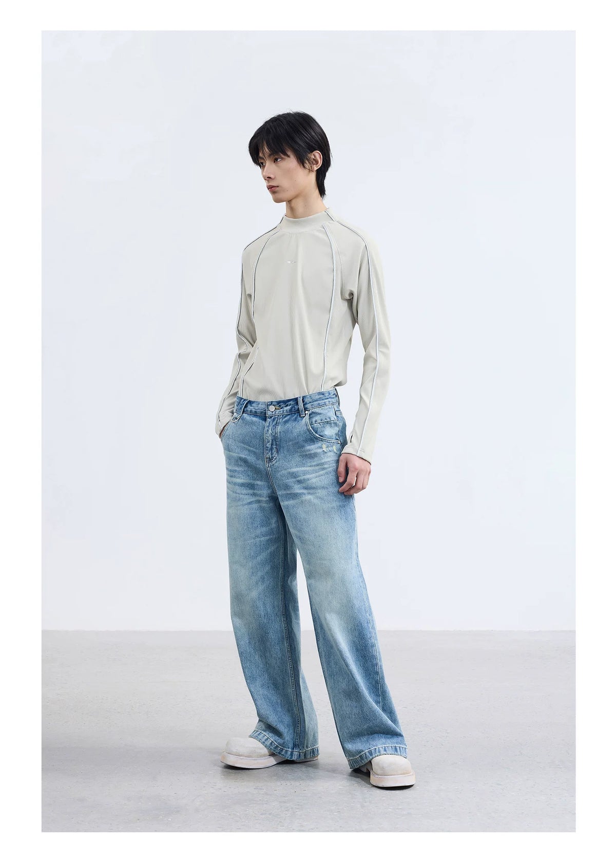 Driftline Vintage Wide-Leg Jeans