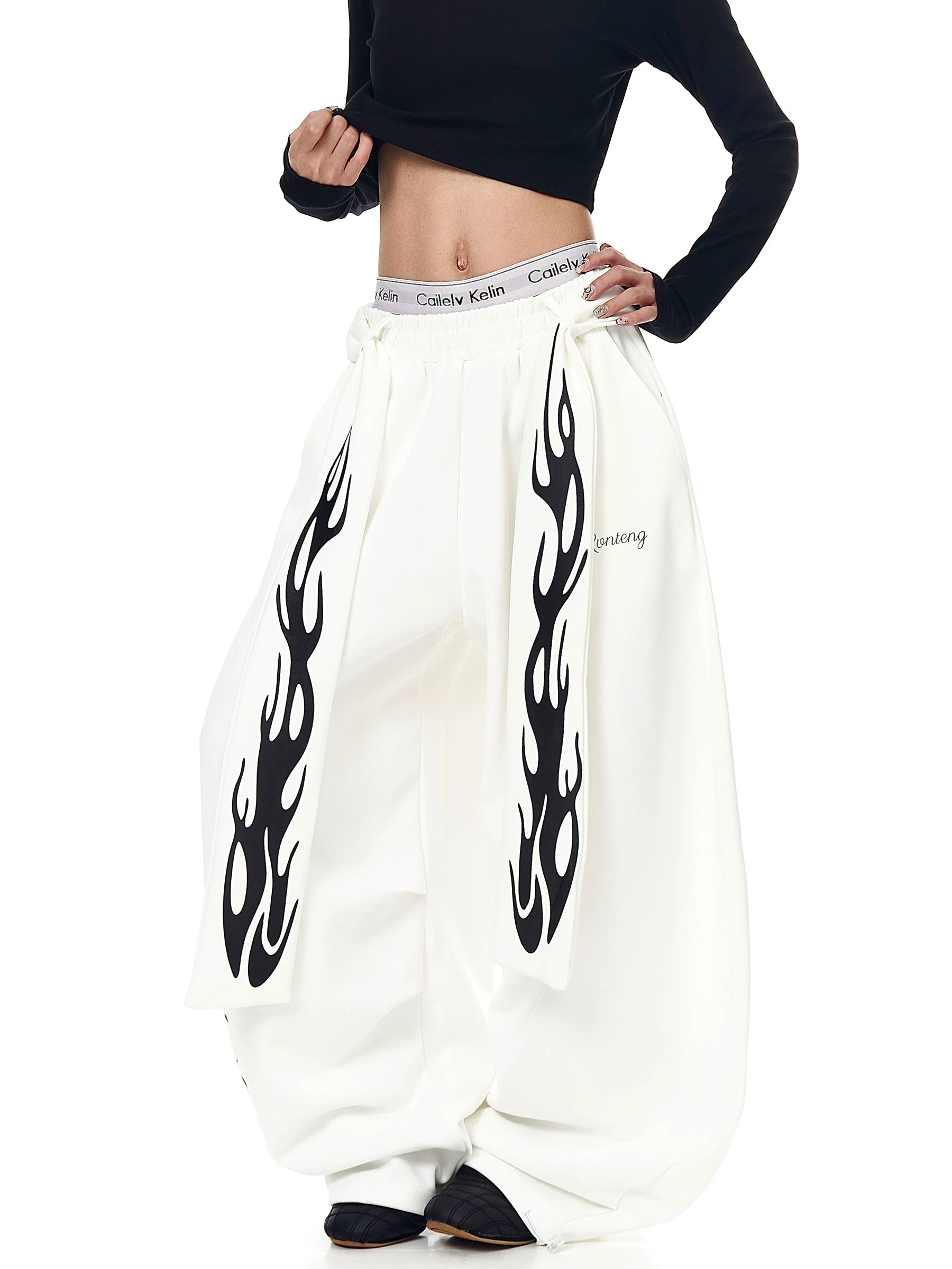 Blaze Script Rally Fleece Pants