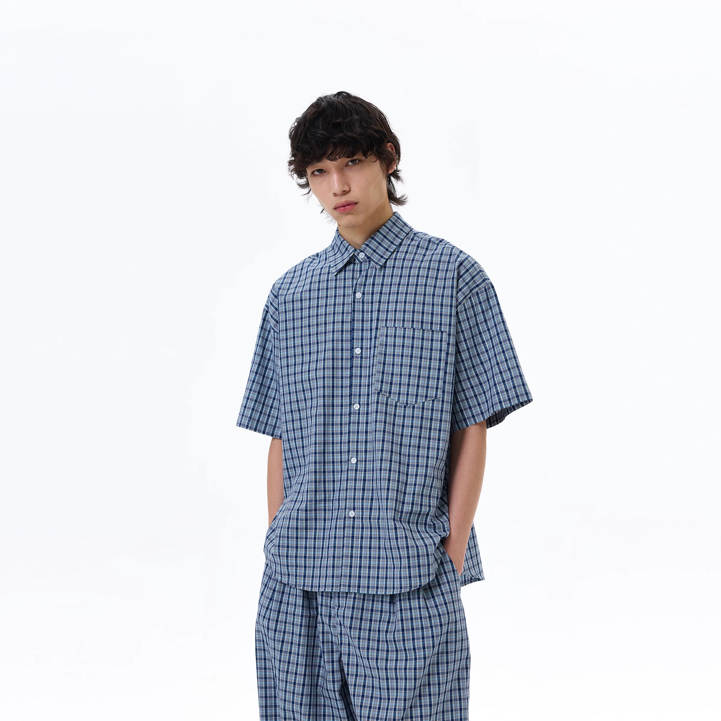 Harbor Grid Short-Sleeve Shirt