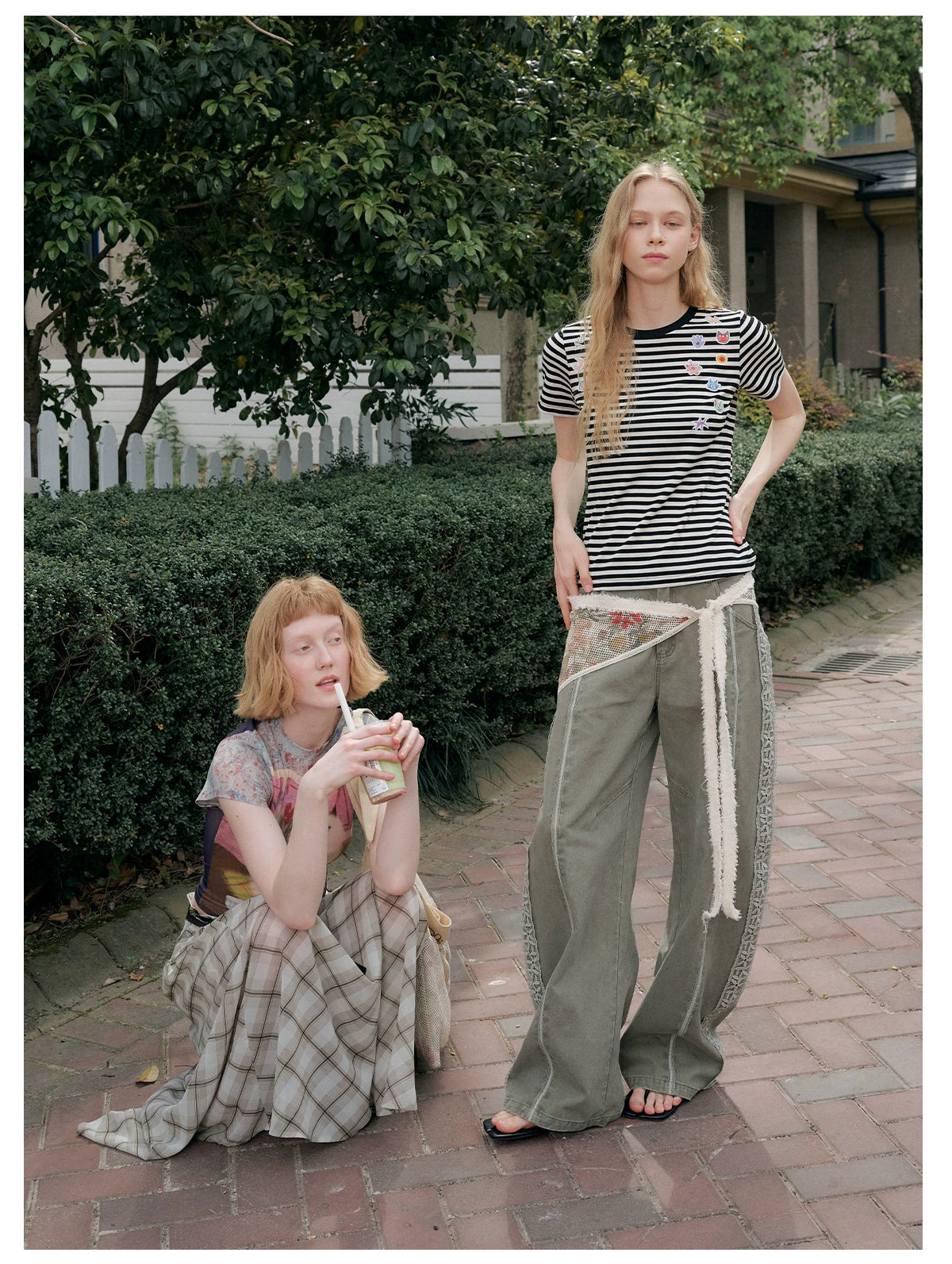 Tapestry Trail Olive Wide‑Leg Pants