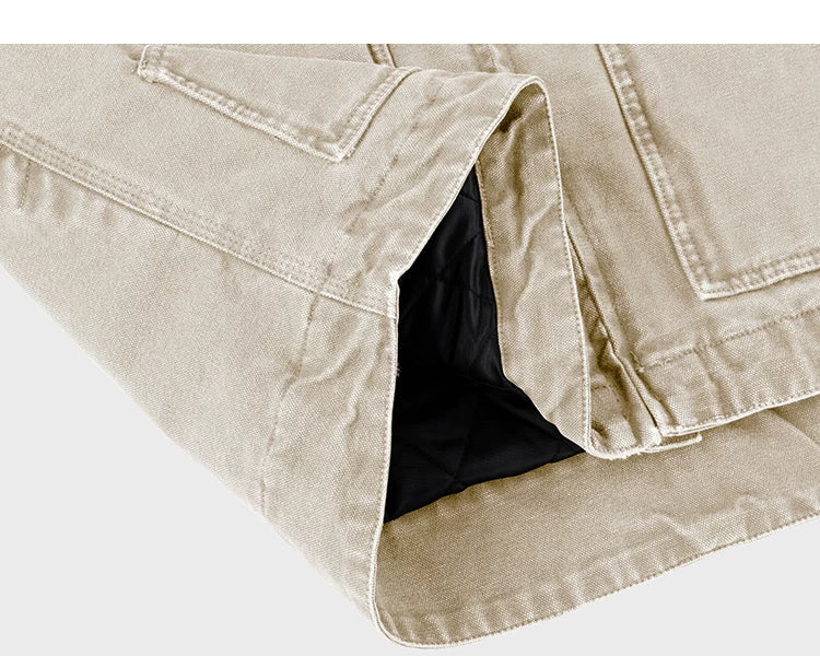 Two-Tone Quarry Collar Work Jacket