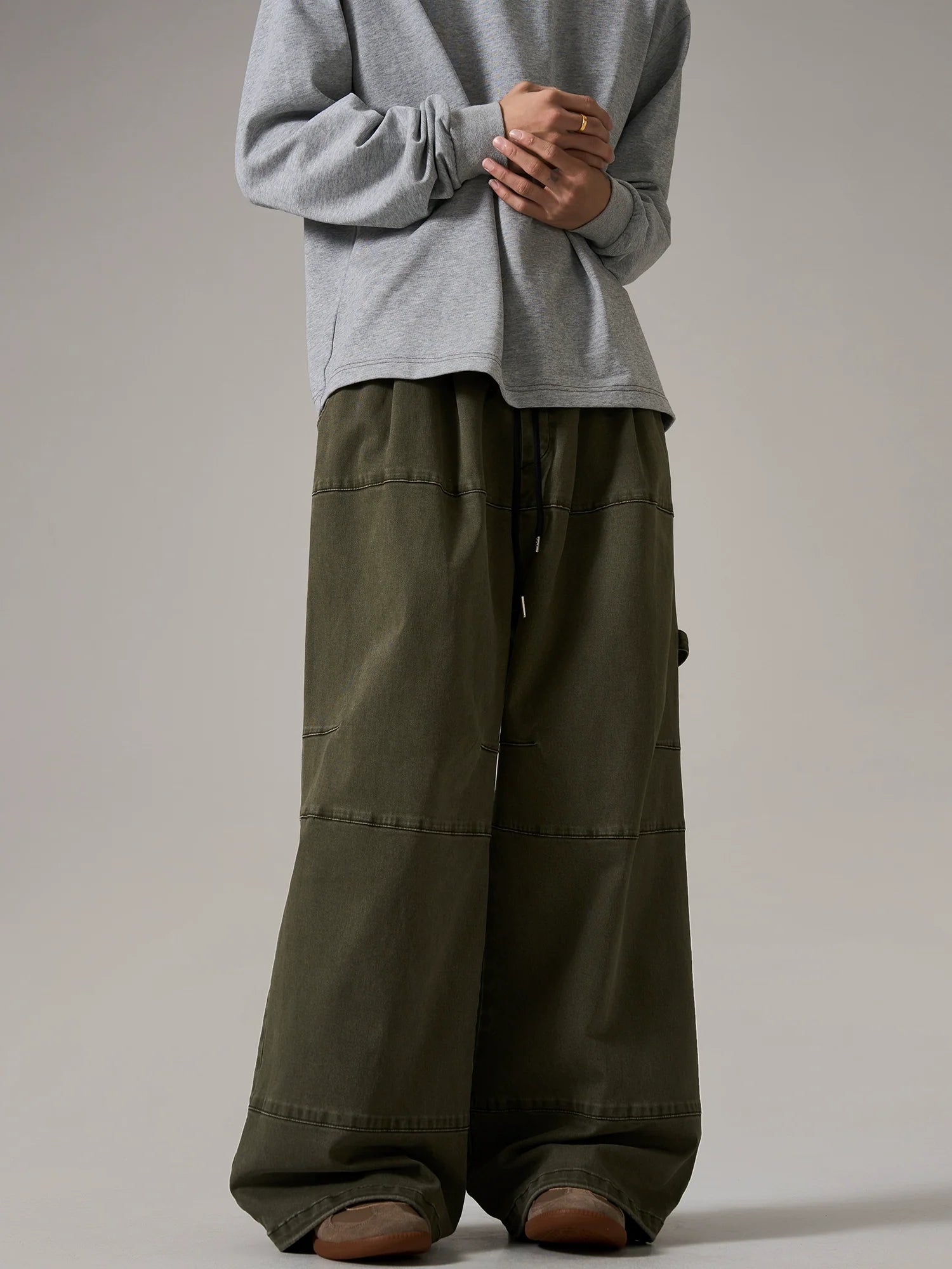 Wide Cargo Skater Pants