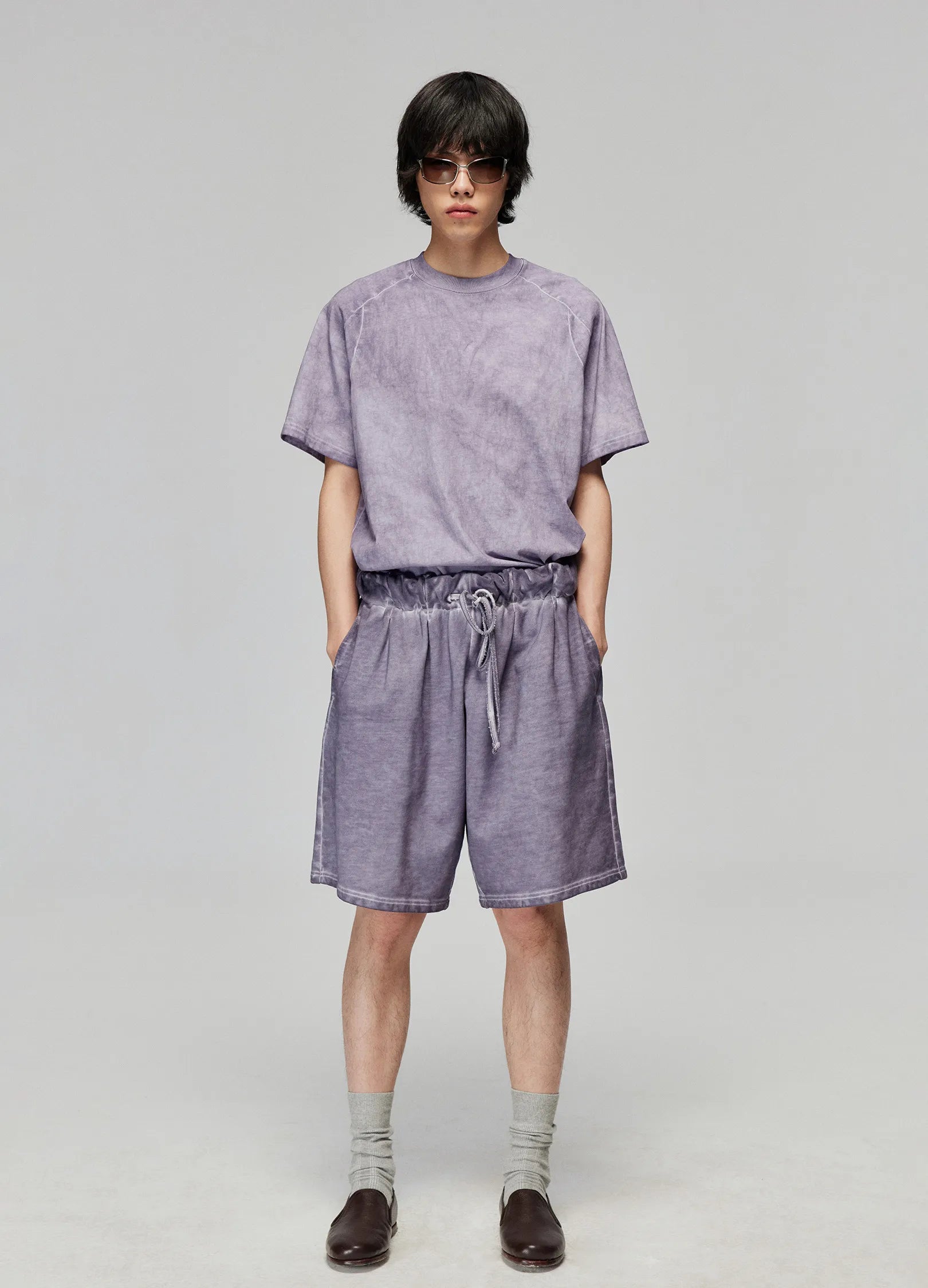Overdyed Loose Shorts