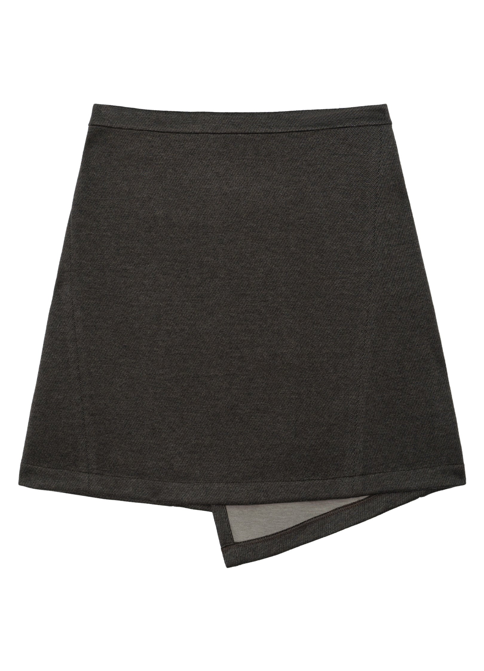 Side Buckle Wrap Skirt