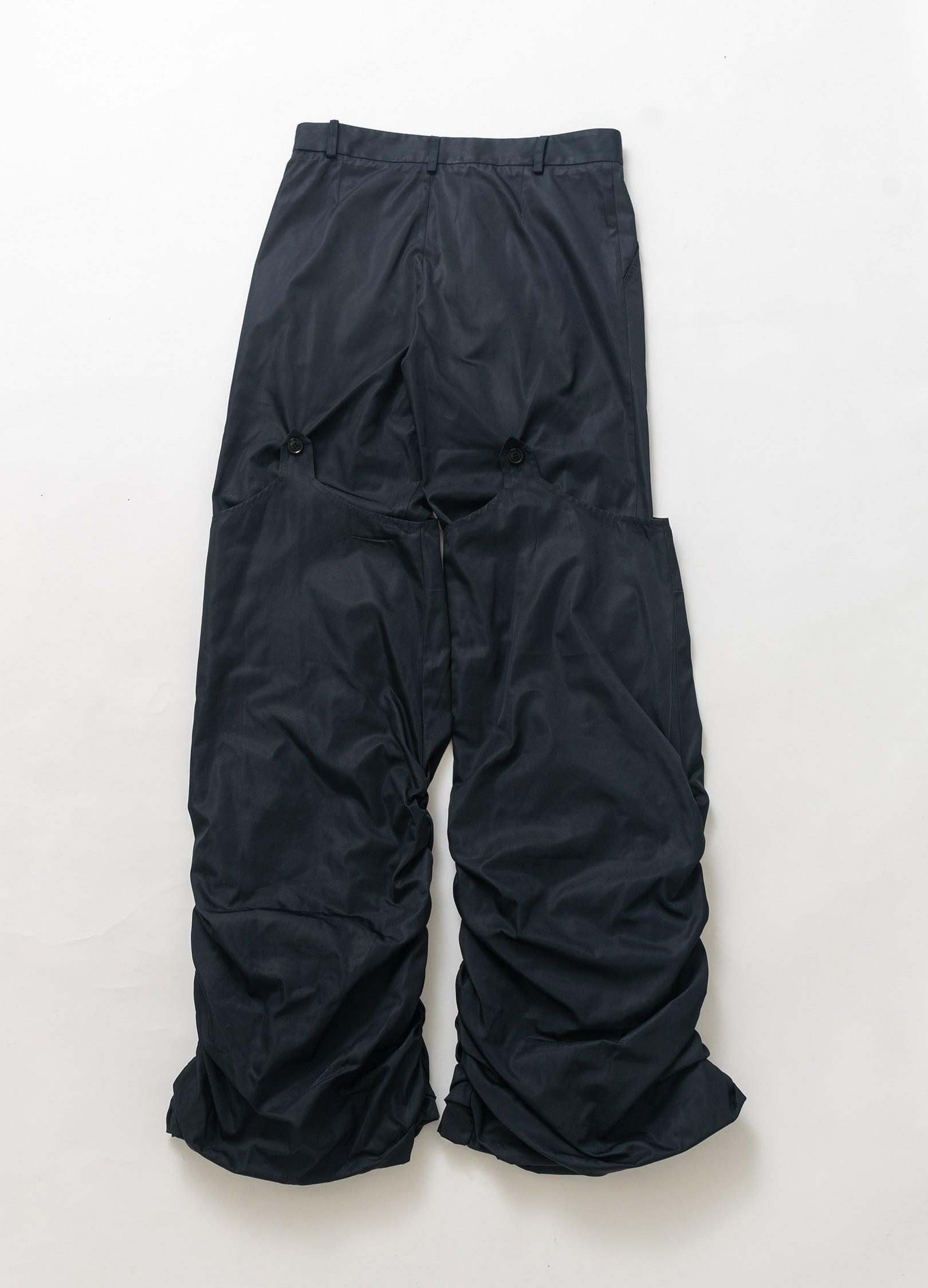 Y2K Harajuku Flared Ski Trousers - chiclara