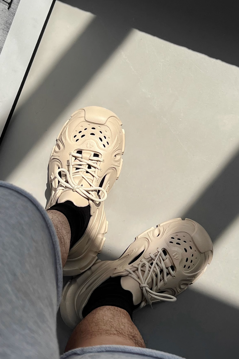 EVA Lace Up Technical Trail Sneakers