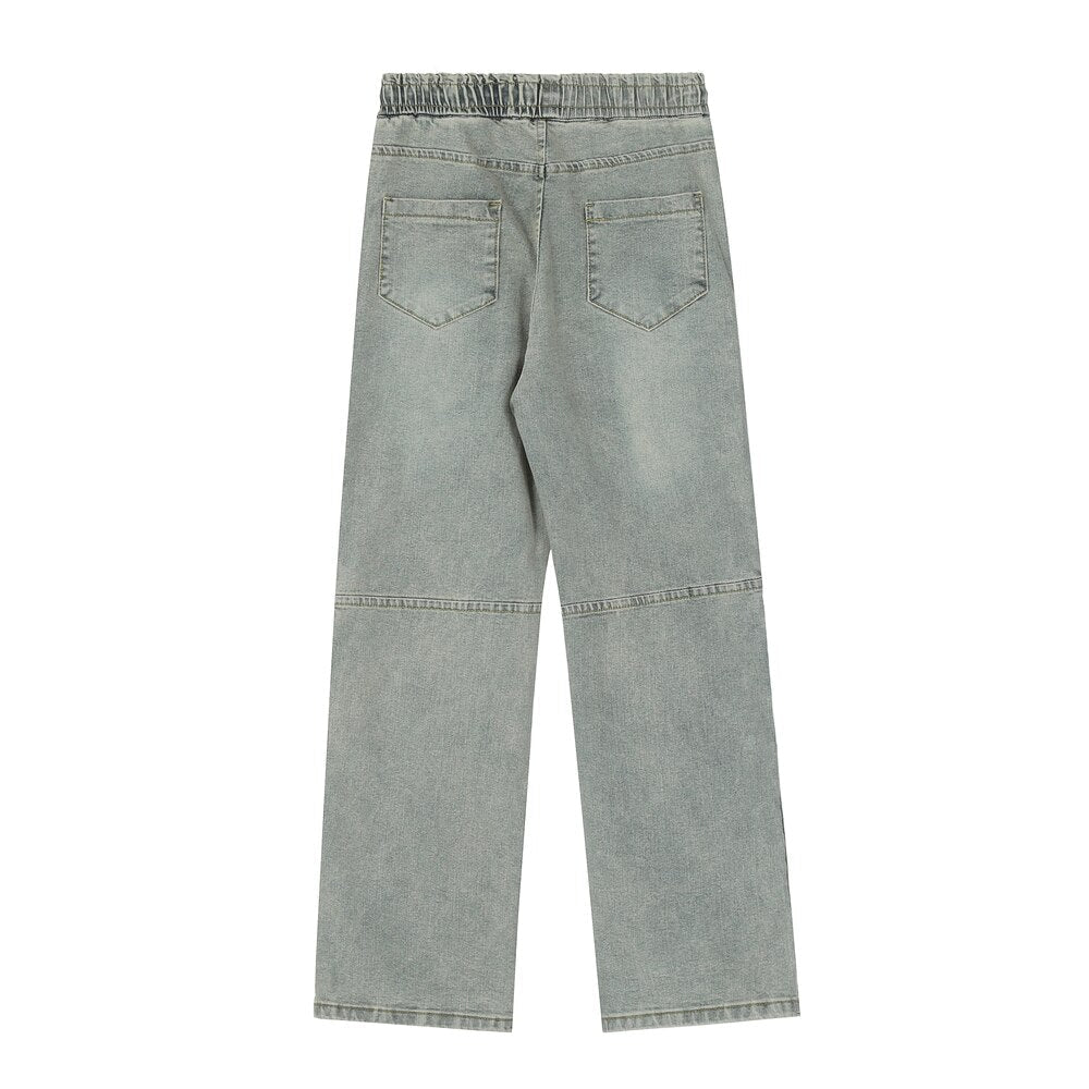 Utility Drawstring Denim Jeans