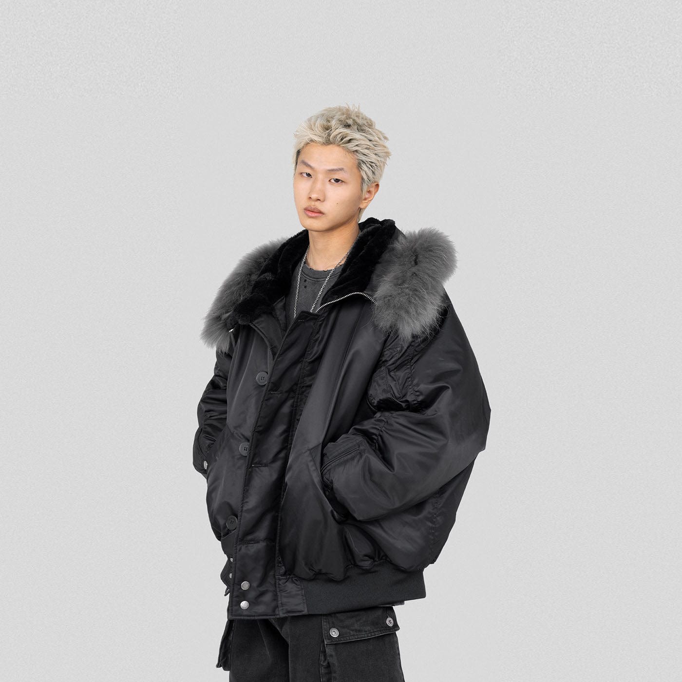 Fur Hood Puffer Jacket