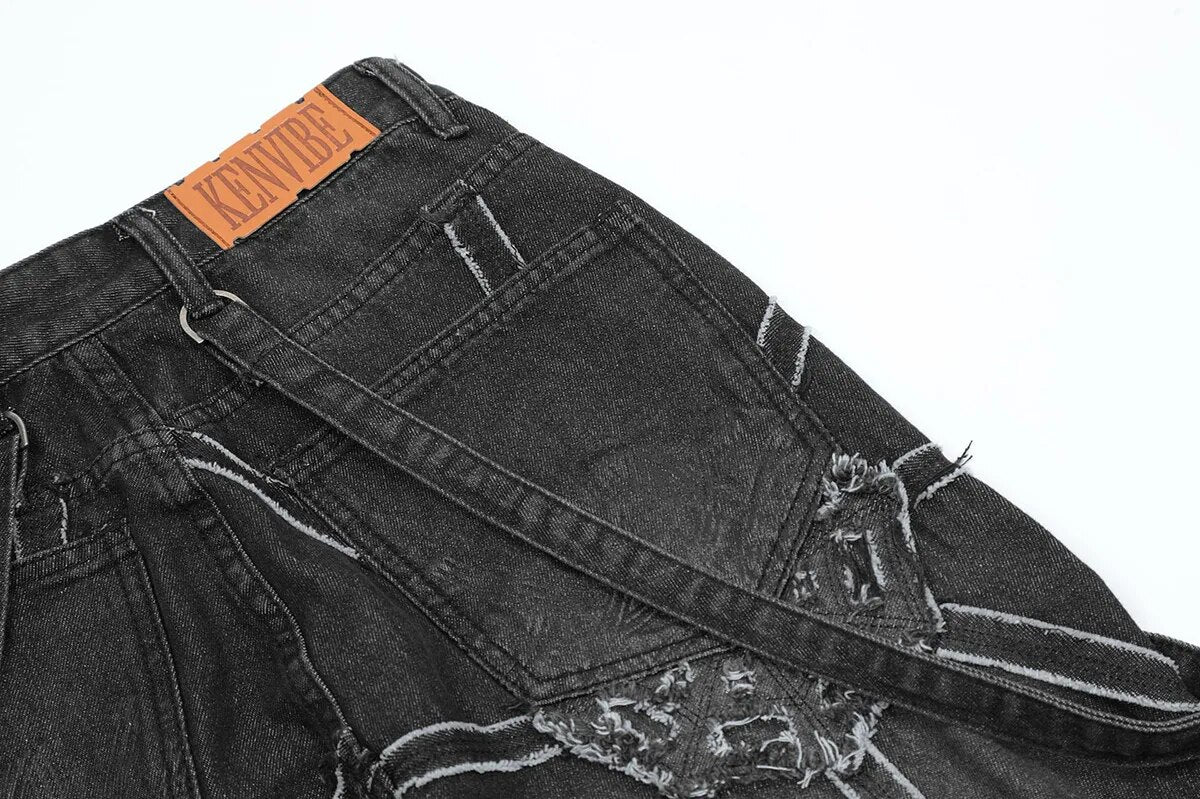 Spider Web Cargo Jeans