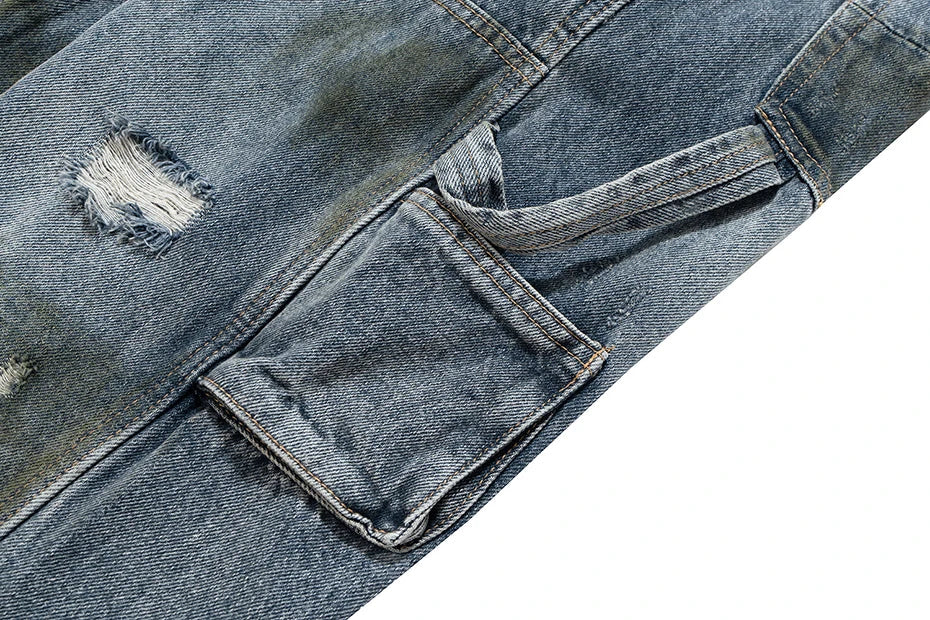 Grunge Revival Denim Jeans