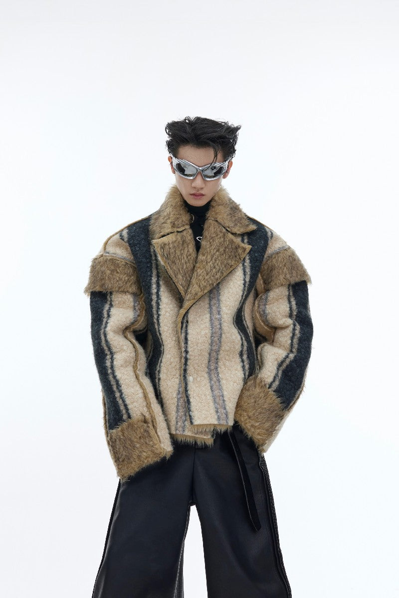 Reversible Fur Coat - chiclara