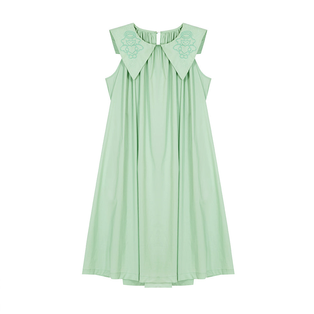 Mint Green Sailor Collar Dress