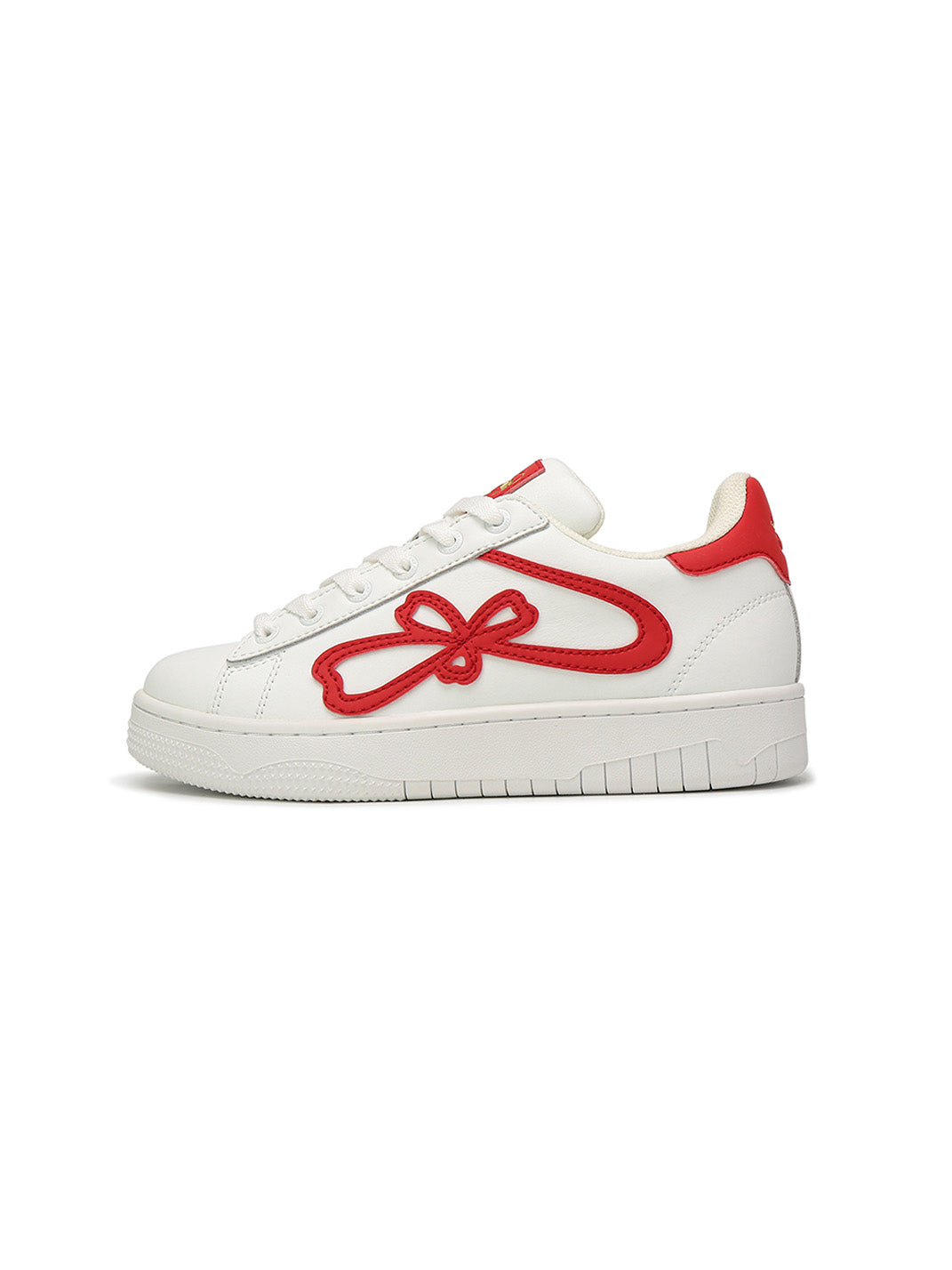 "lucky Four Leaf" Clover Design Platform Sneakers