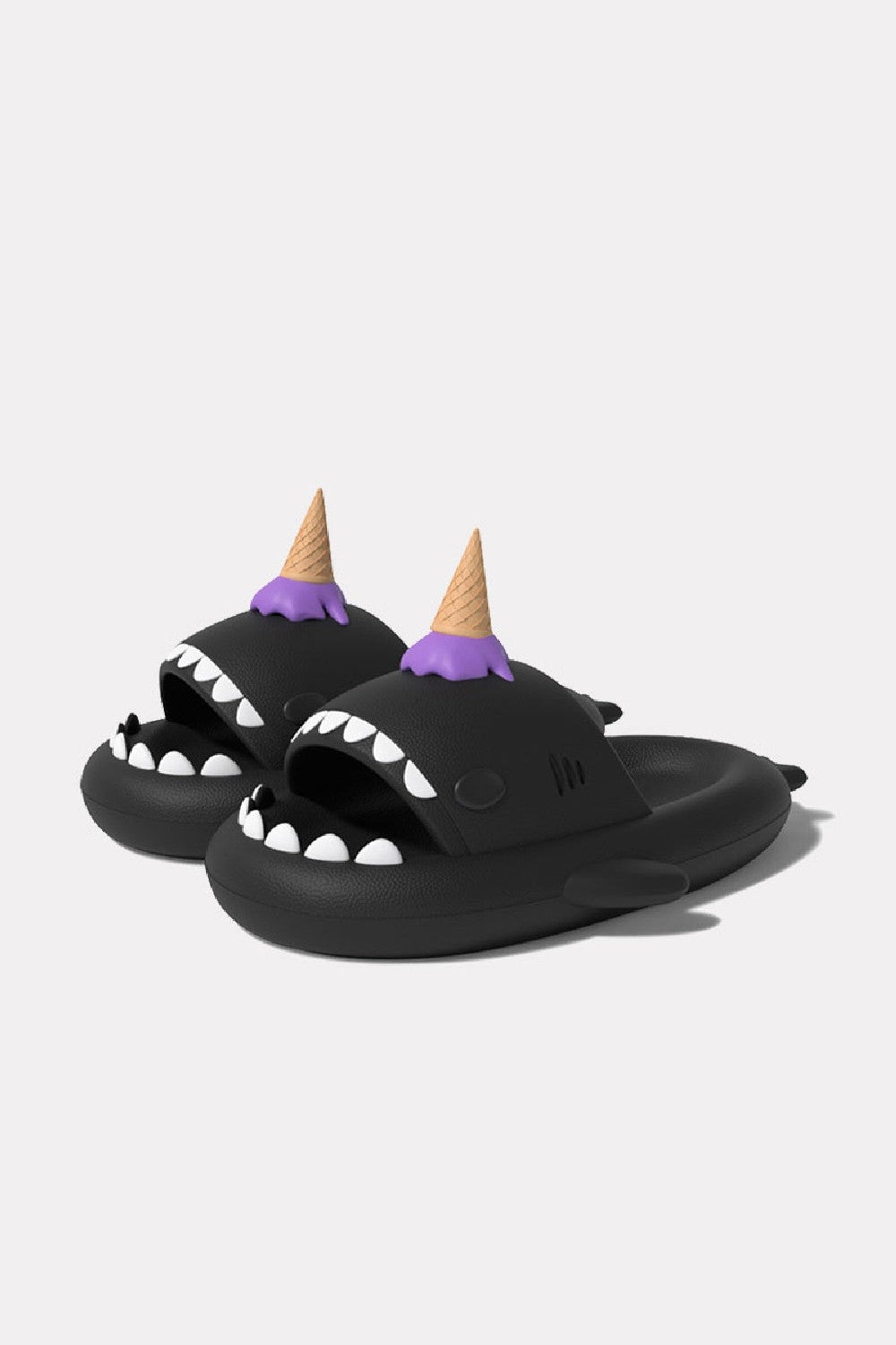 Ice Cream Shark Slippers