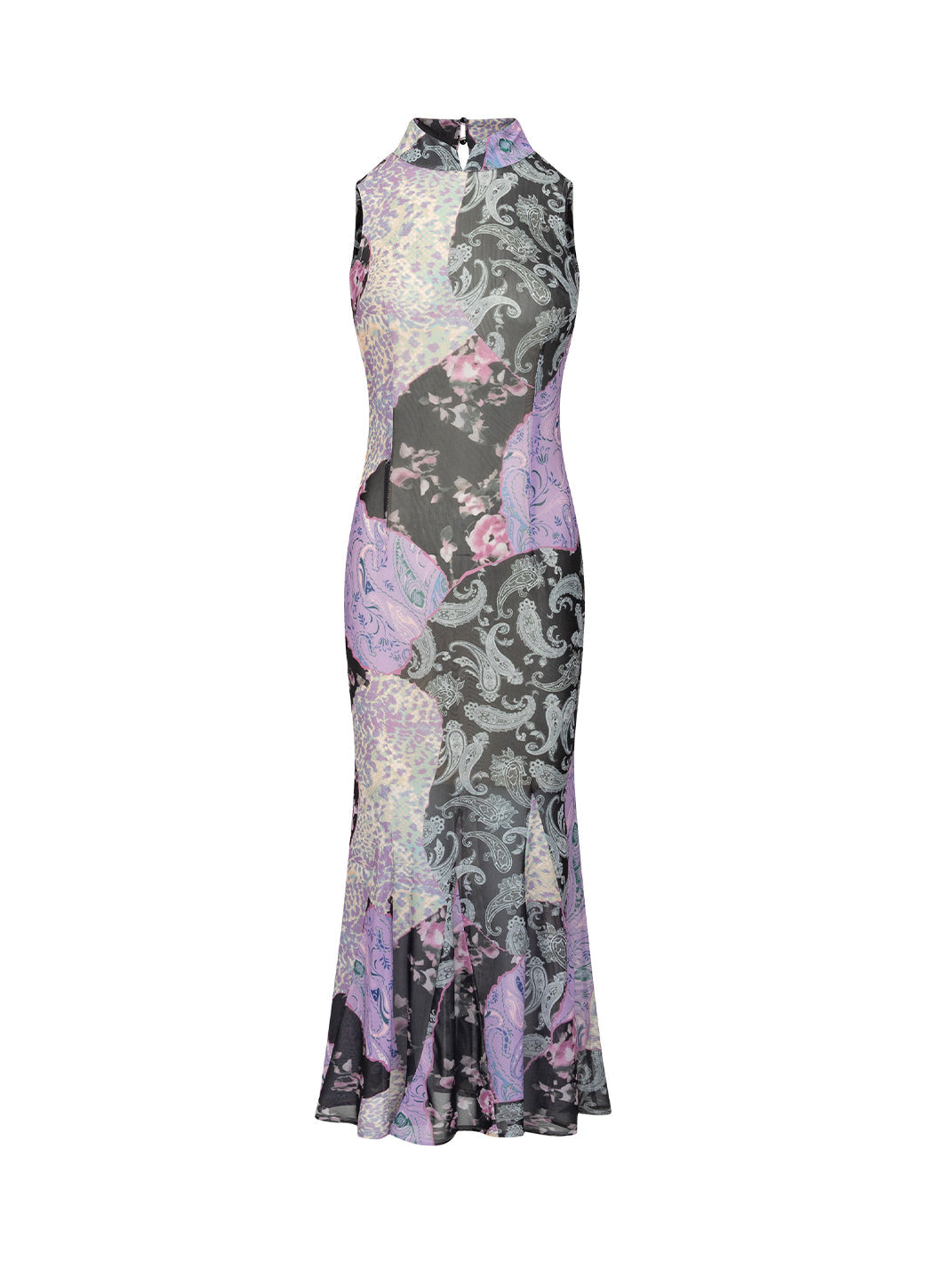 Stretch Mermaid Cheongsam Dress