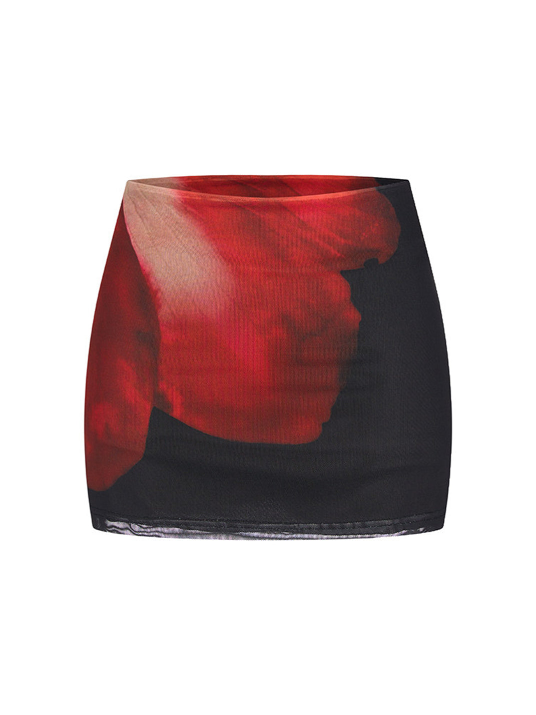 Cheongsam Collar Crop Top Skort Set